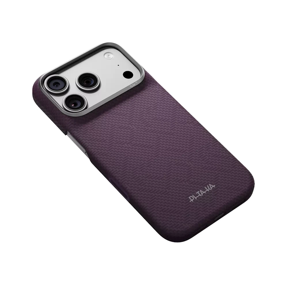 Pitaka PTK Weaving Edge iPhone 18 Pro tok - csaroitlila