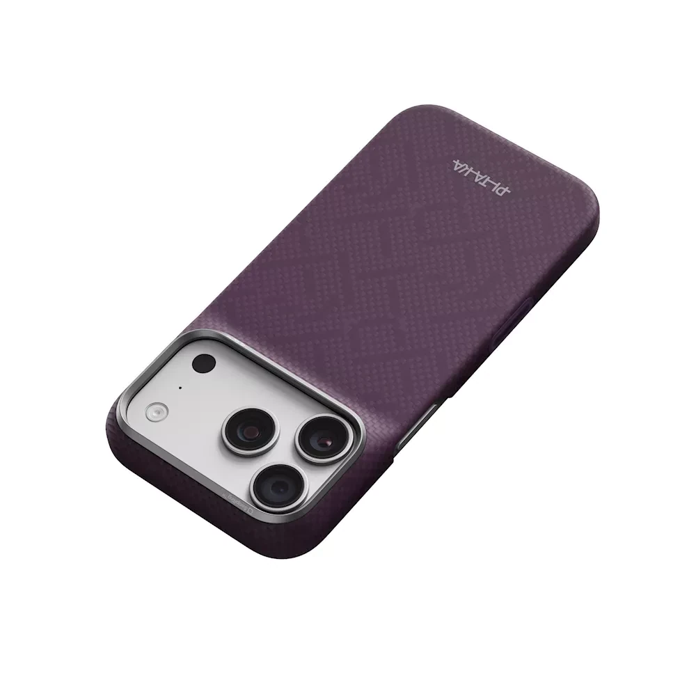 Pitaka PTK Weaving Edge iPhone 18 Pro tok - csaroitlila