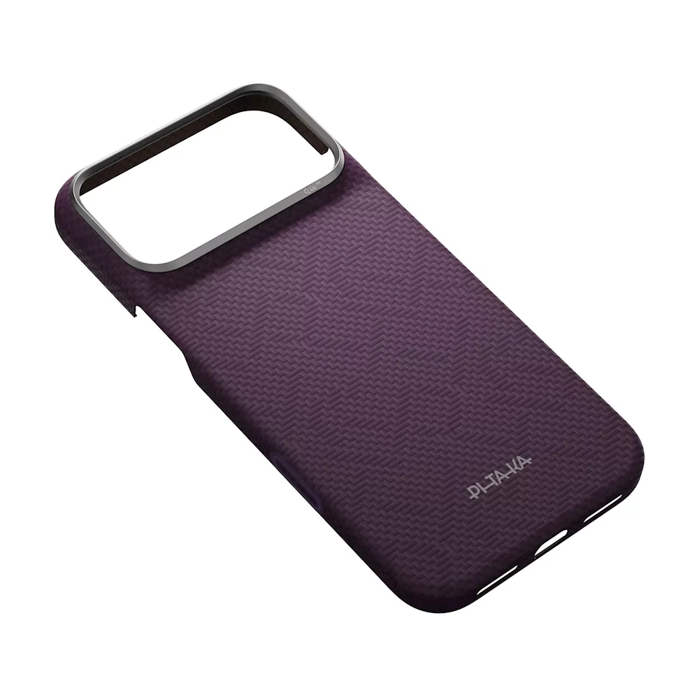 Pitaka PTK Weaving Edge iPhone 18 Pro Max tok - csaroitlila