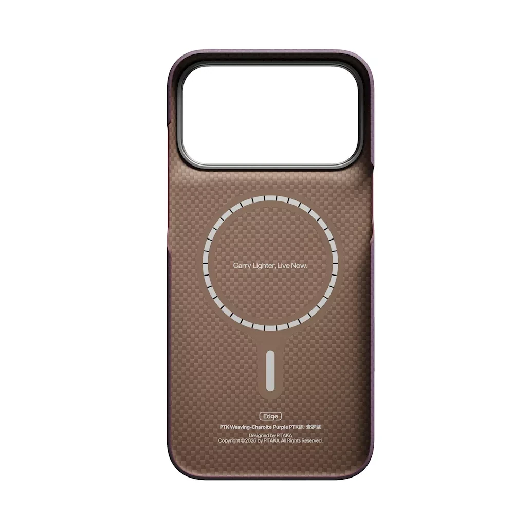 Pitaka PTK Weaving Edge iPhone 18 Pro Max tok - csaroitlila