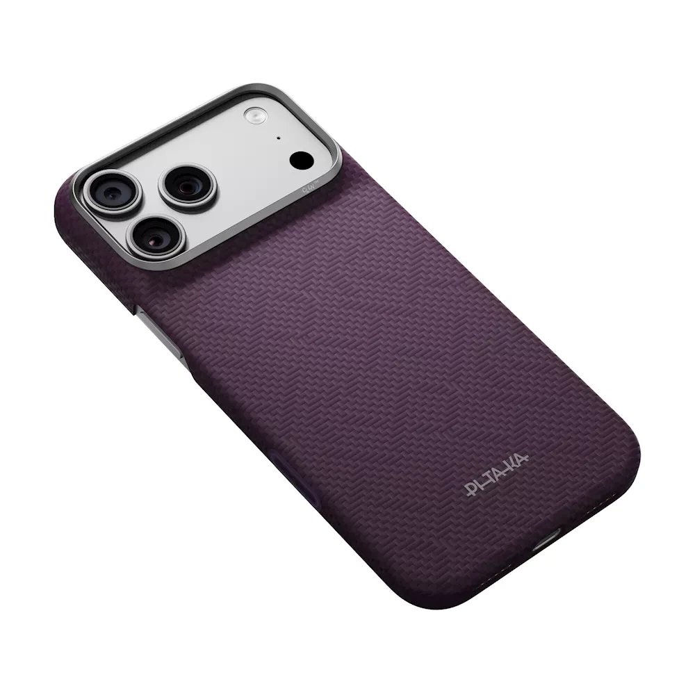 Pitaka PTK Weaving Edge iPhone 18 Pro Max tok - csaroitlila
