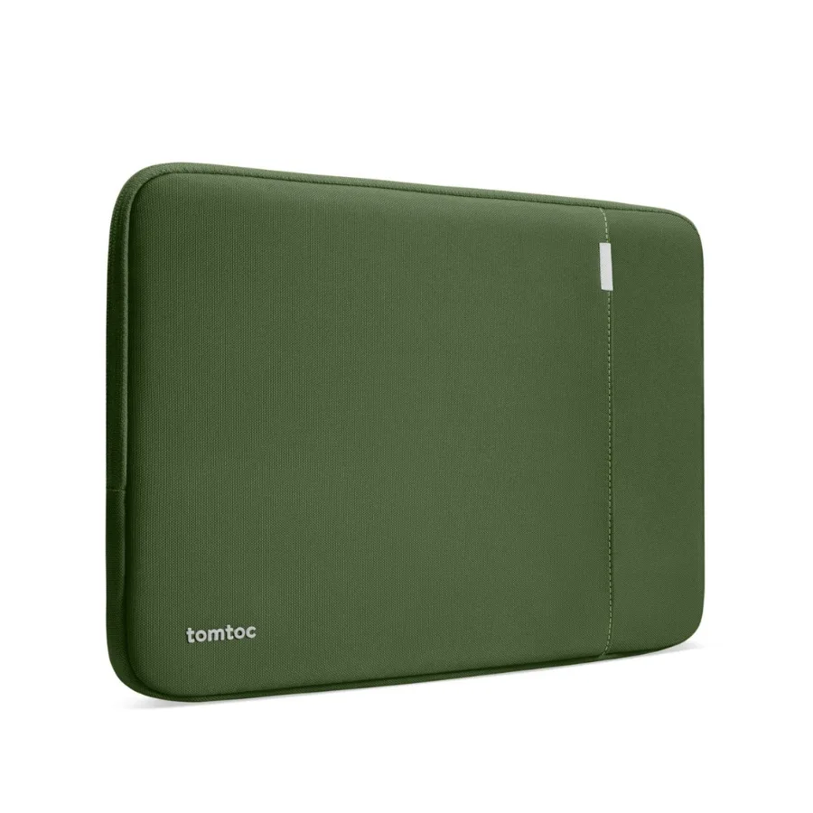 tomtoc Defender - A13 Laptop Sleeve for 13 inch MacBook Air/Pro, Green