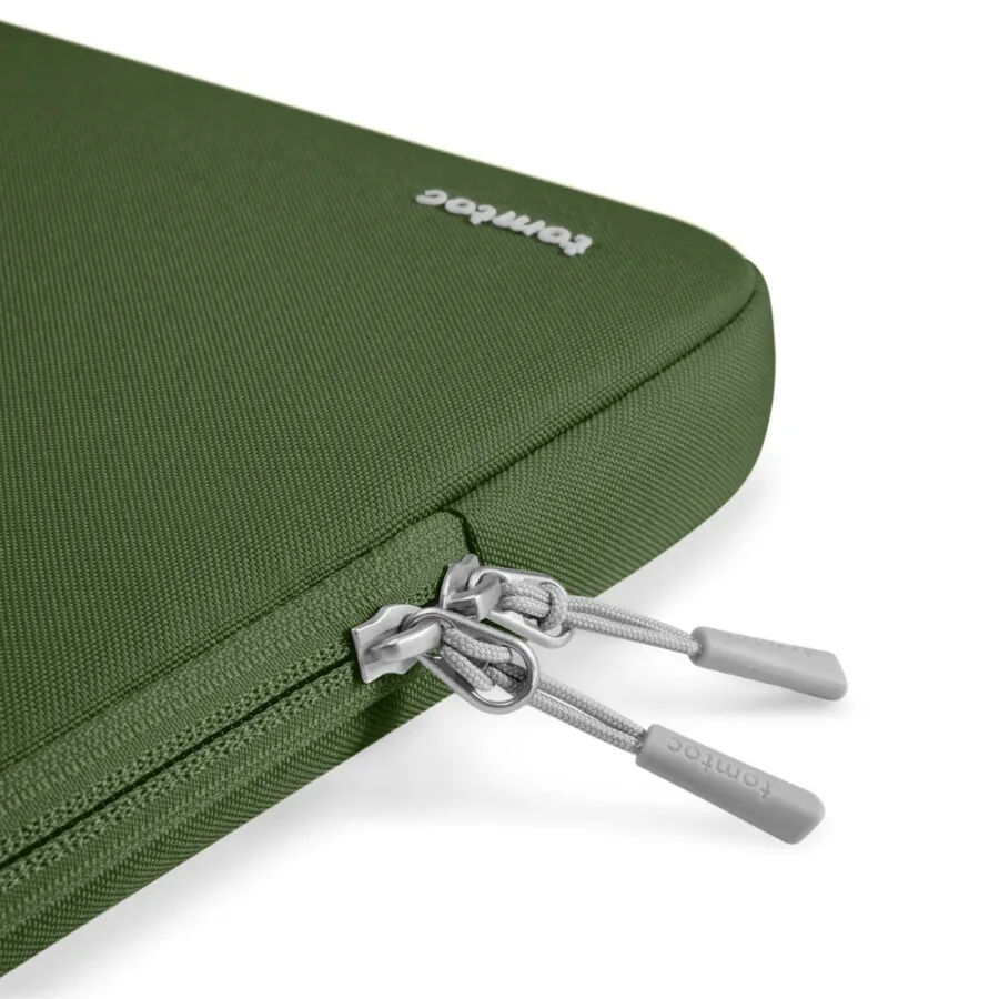 tomtoc Defender - A13 Laptop Sleeve for 13 inch MacBook Air/Pro, Green