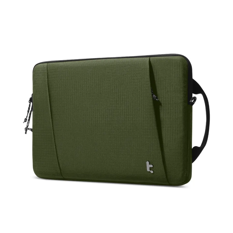 tomtoc Essence-A35 Protective Laptop Sleeve for 14" New MacBook Pro, Green