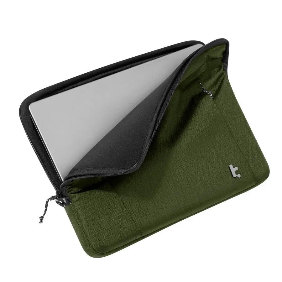 tomtoc Essence-A35 Protective Laptop Sleeve for 14" New MacBook Pro, Green