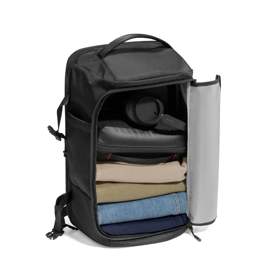 tomtoc Navigator - T67 Travel Laptop Backpack, Black