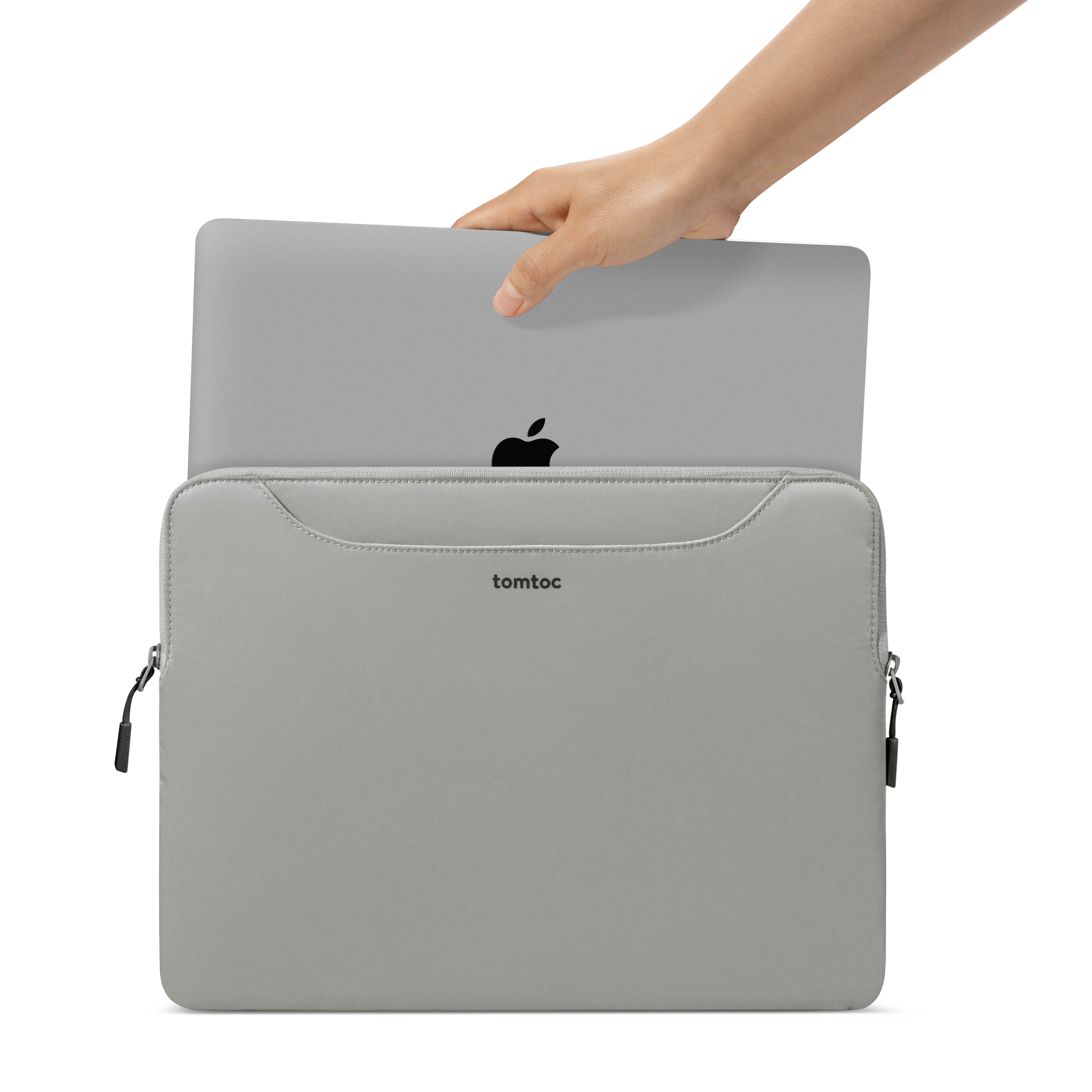 tomtoc 14" prémium laptoptáska - sötétszürke/szürke