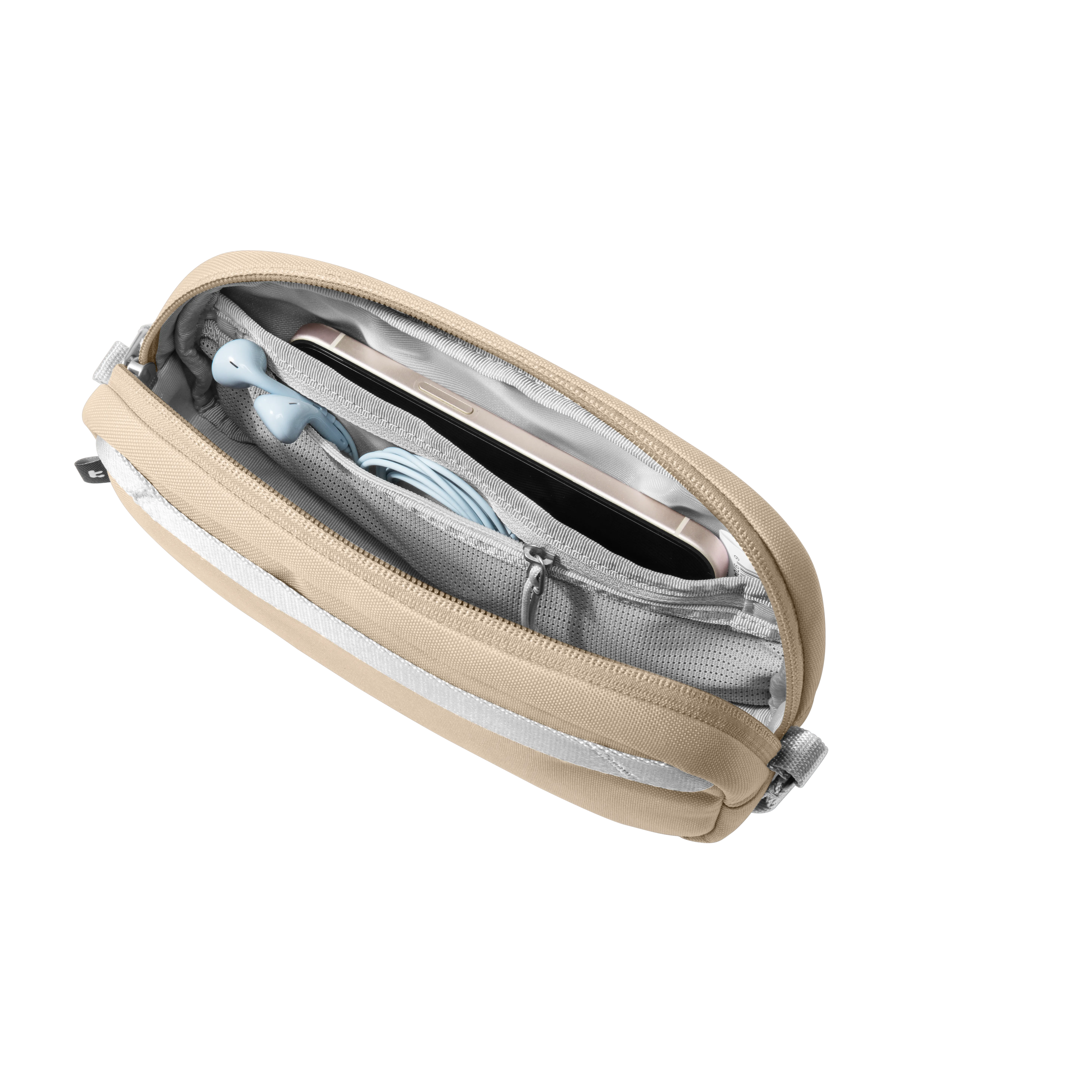 tomtoc T12 kábelrendszerező kiegészítő táska 1 l - homoksárga