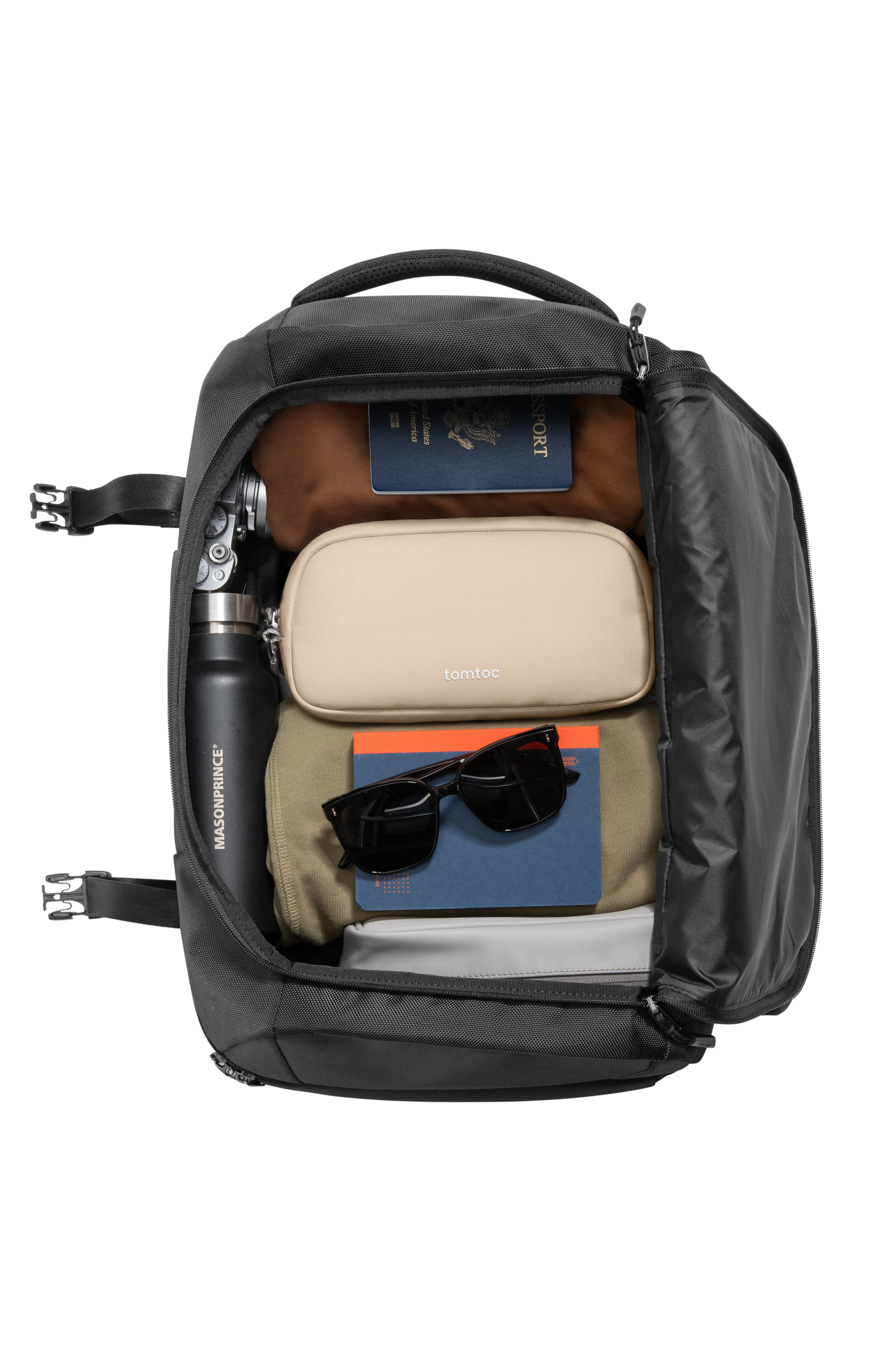 tomtoc T12 kábelrendszerező kiegészítő táska 1 l - homoksárga