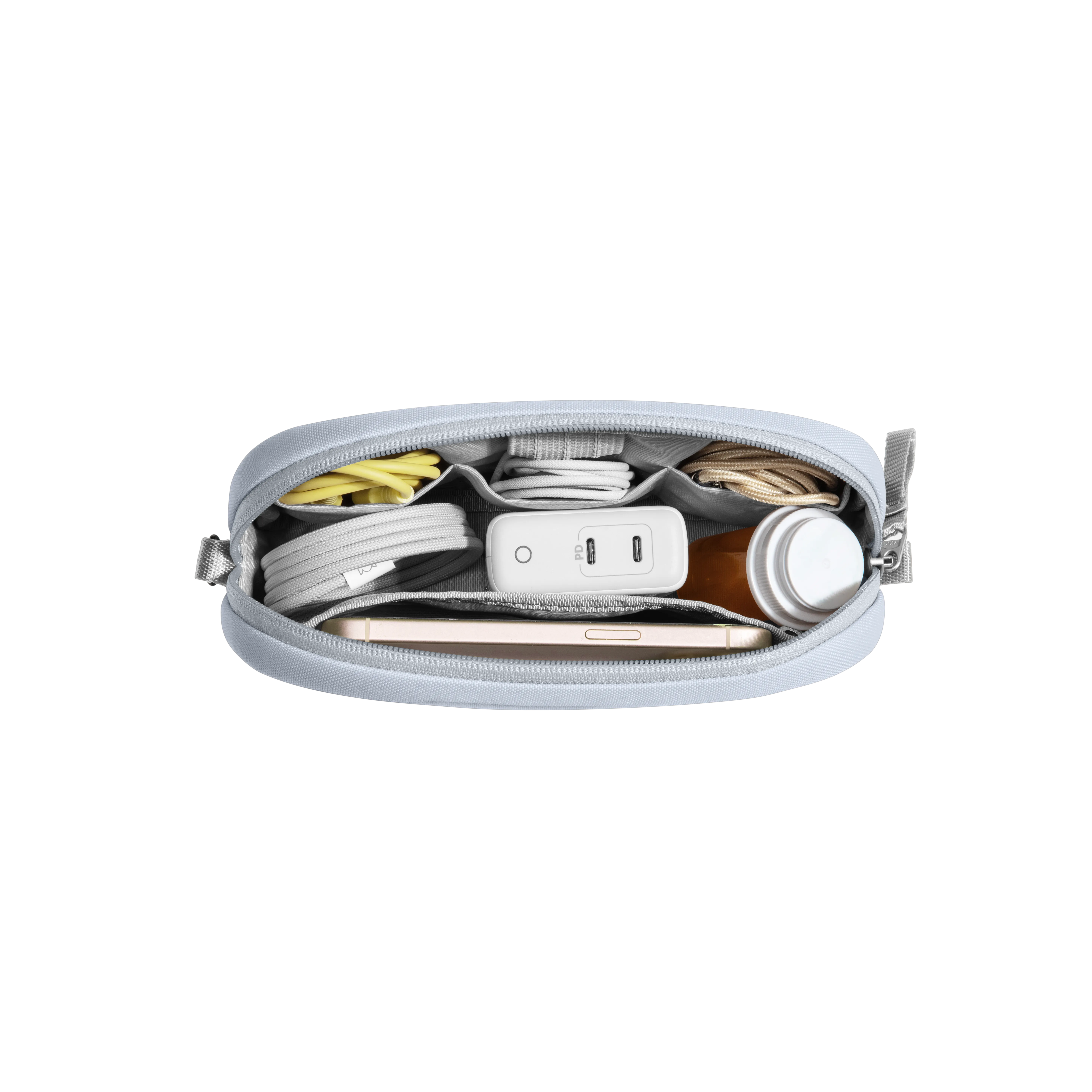 tomtoc T12 kábelrendszerező kiegészítő táska 1 l - ködkék