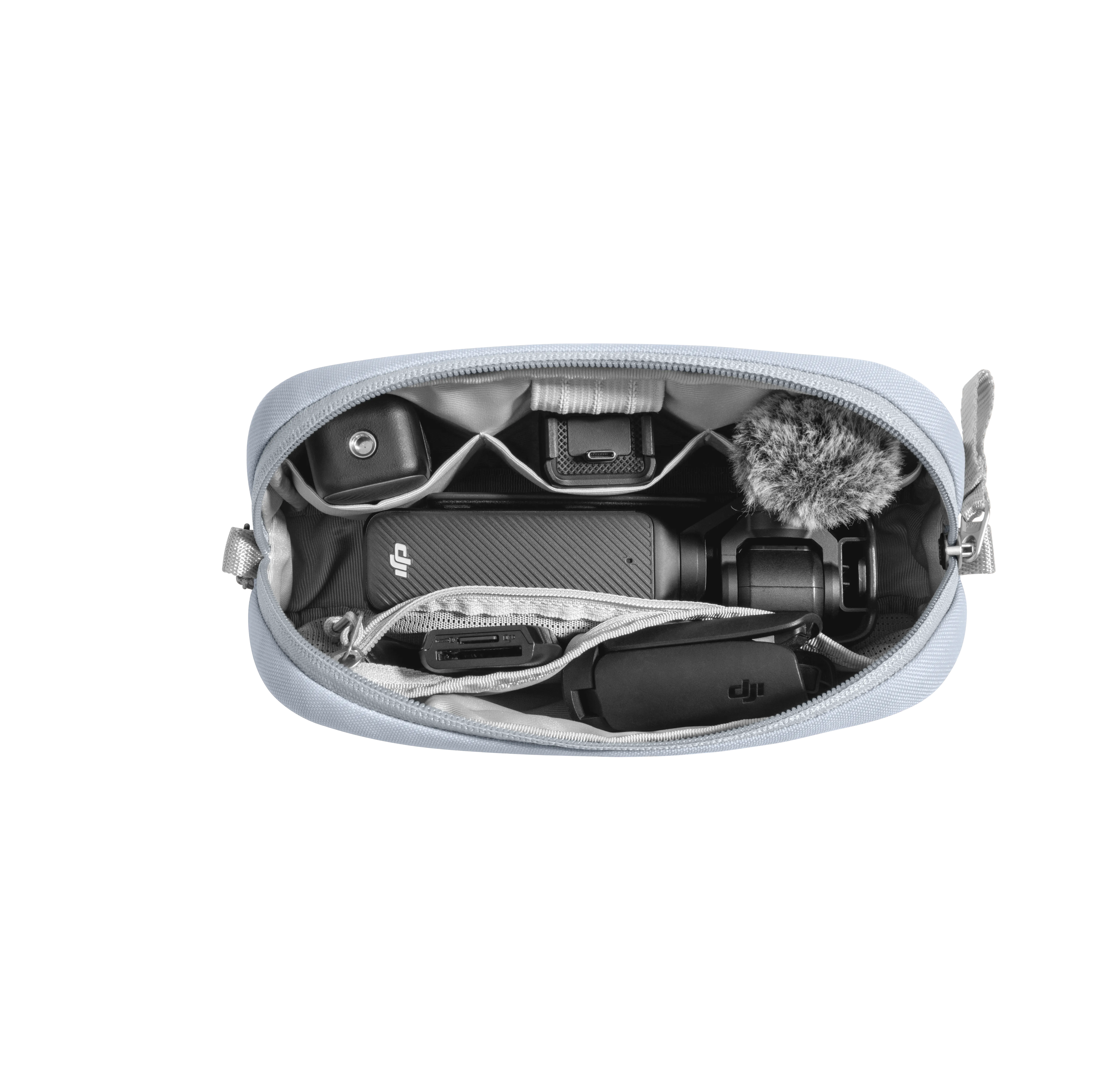 tomtoc T12 kábelrendszerező kiegészítő táska 1 l - ködkék