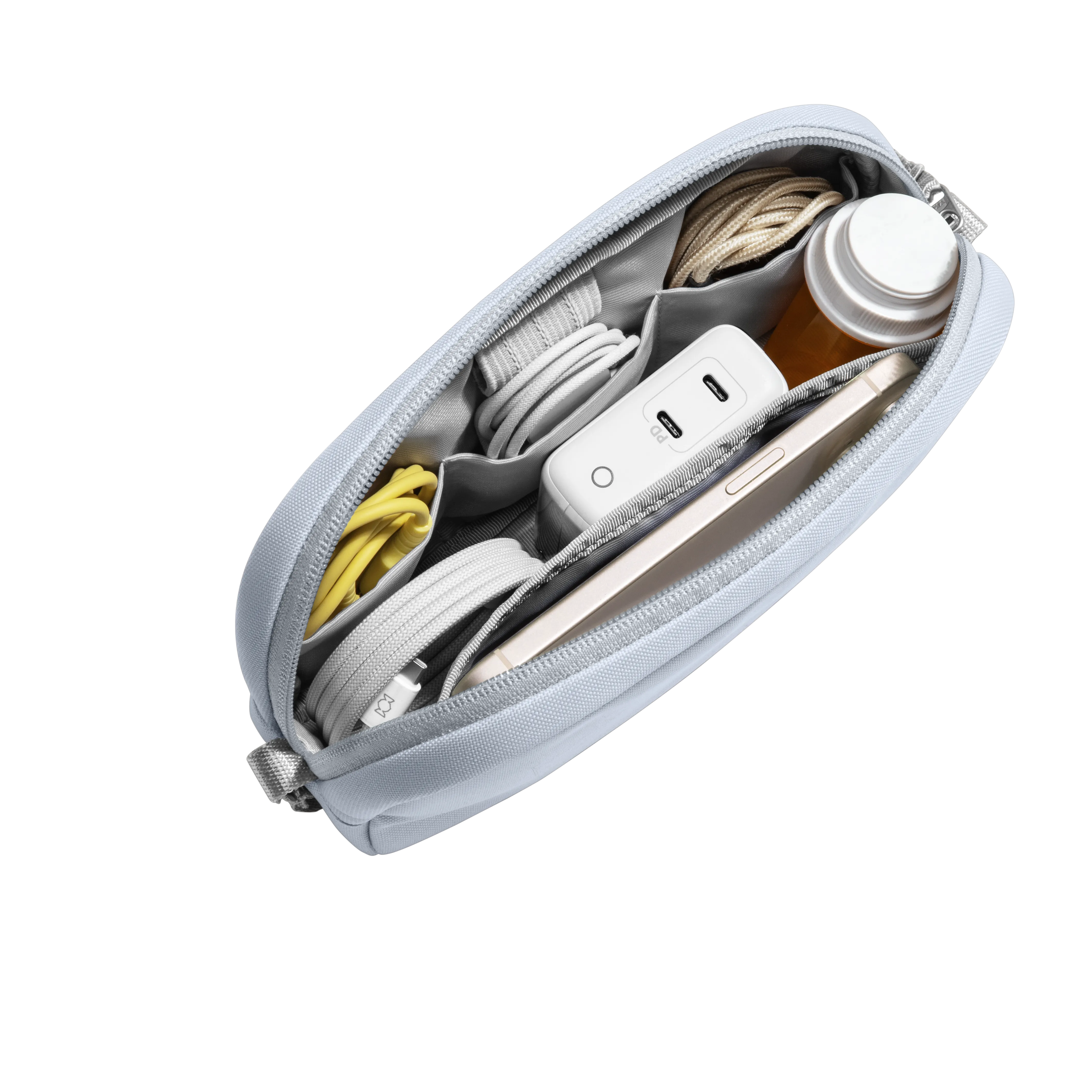 tomtoc T12 kábelrendszerező kiegészítő táska 1 l - ködkék