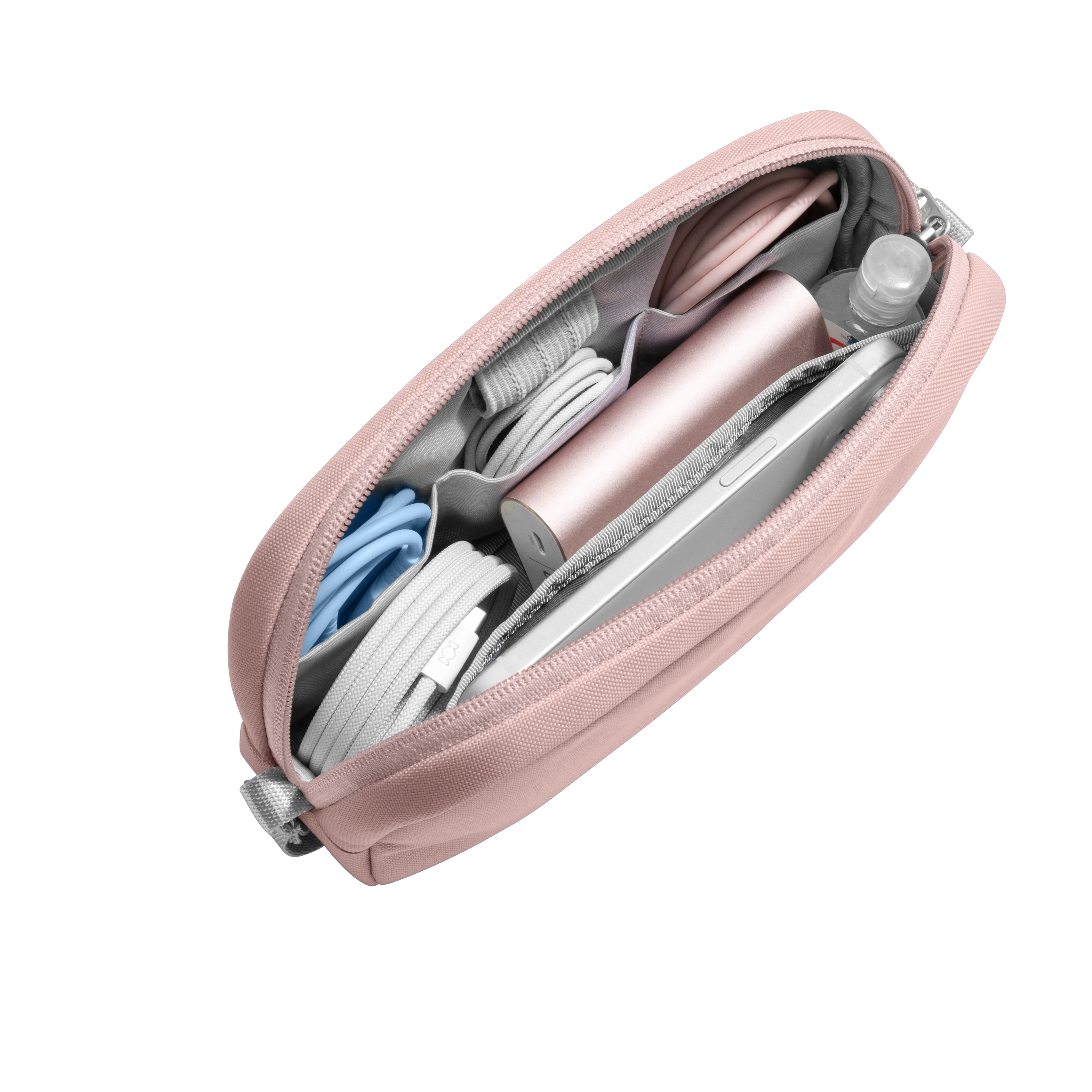 tomtoc T12 kábelrendszerező kiegészítő táska 1 l - rózsaszín