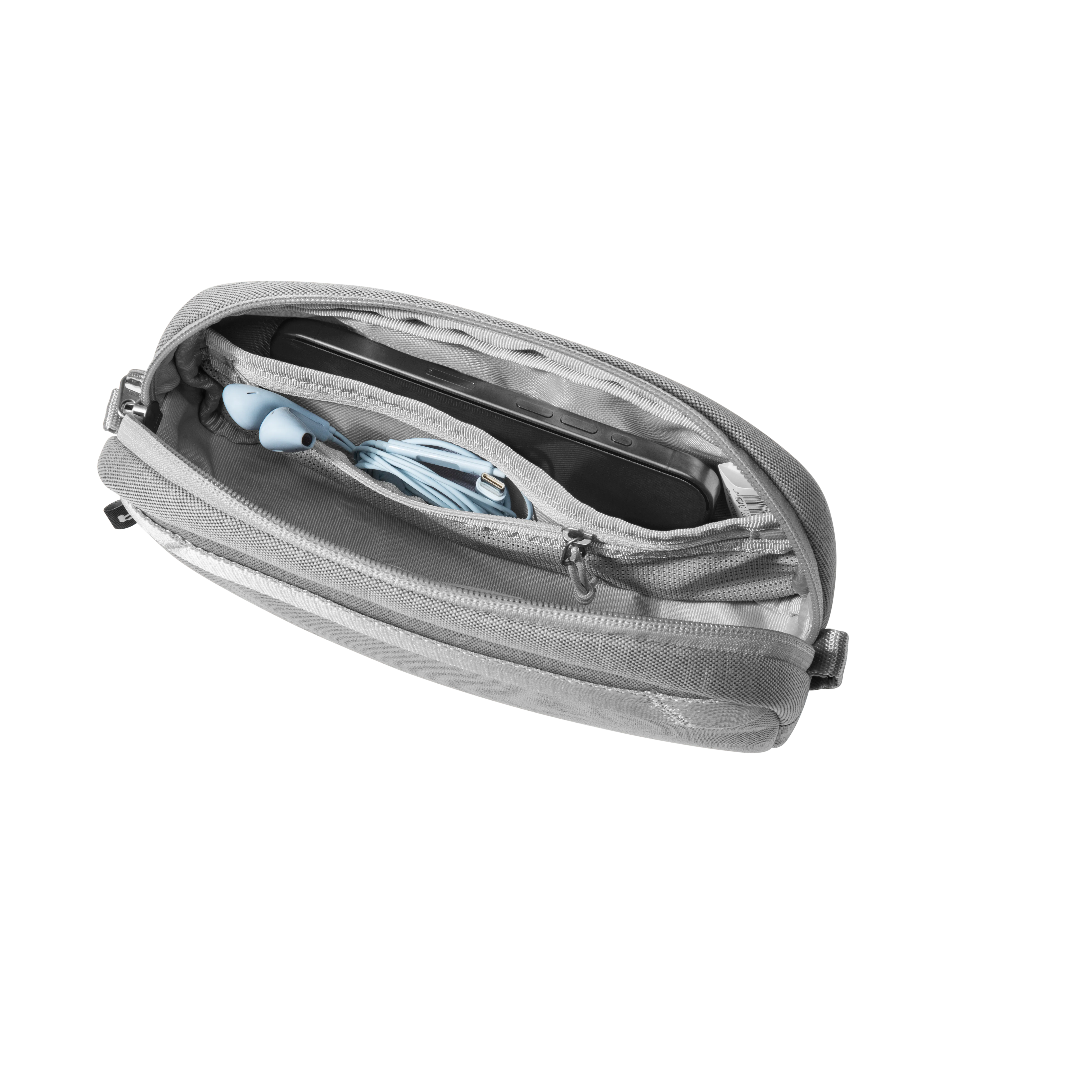 tomtoc T12 kábelrendszerező kiegészítő táska 1 l - szürke