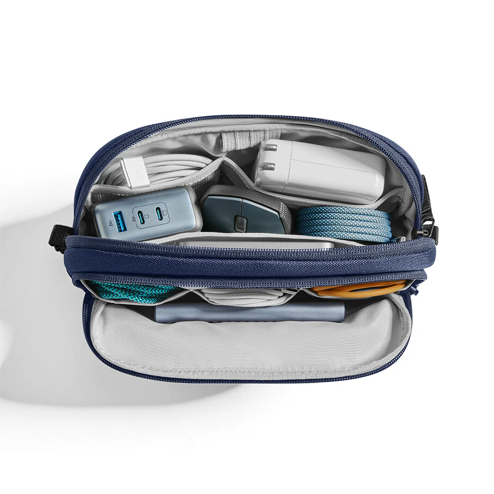 tomtoc T12 kábelrendszerező kiegészítő táska 1,8 l - kék