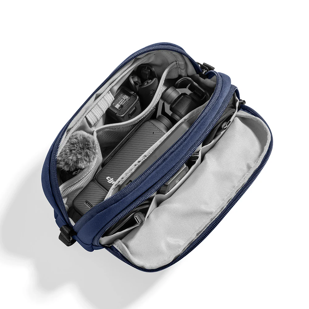 tomtoc T12 kábelrendszerező kiegészítő táska 1,8 l - kék