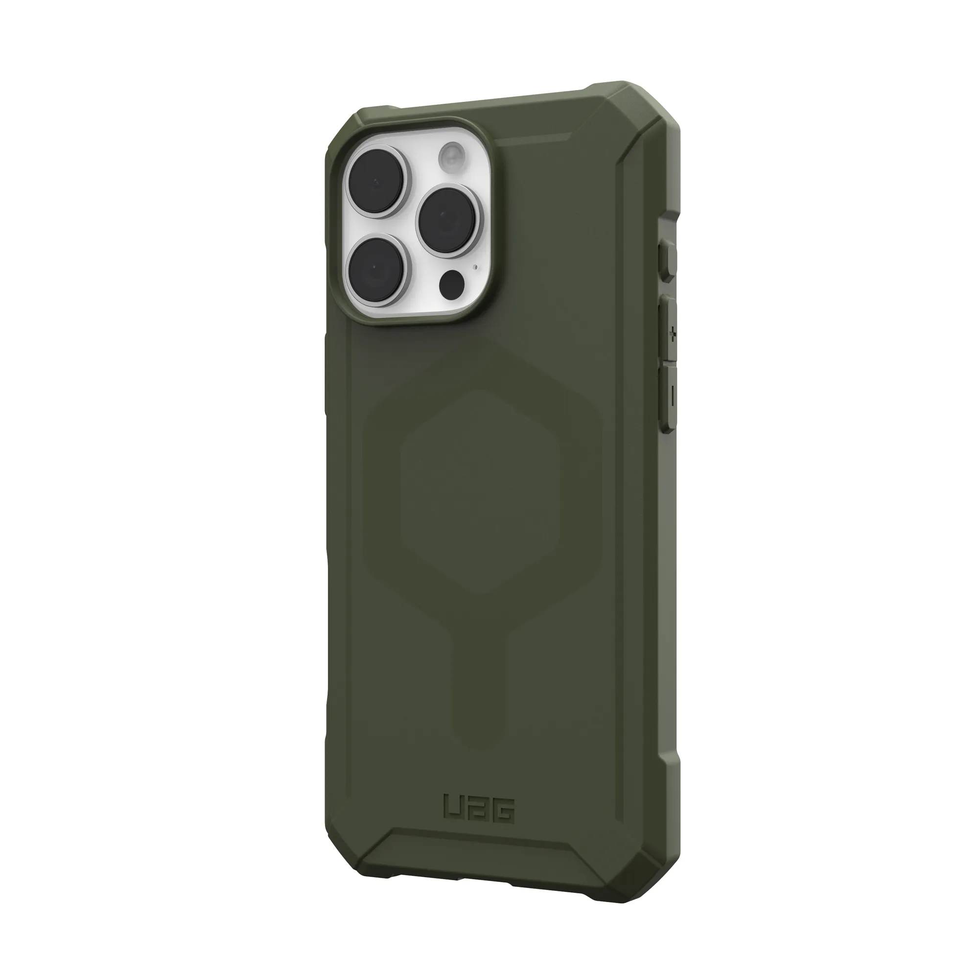 UAG Essential Armor MagSafe-kompatibilis iPhone 16 Pro Max tok - olívazöld