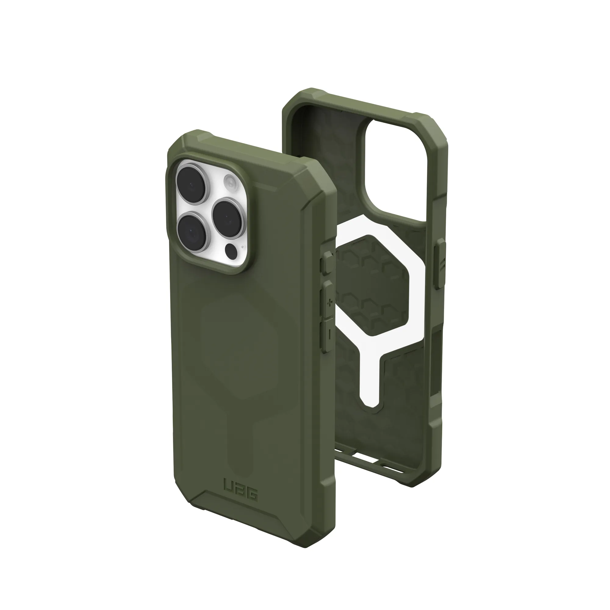 UAG Essential Armor MagSafe-kompatibilis iPhone 16 Pro tok - olívazöld