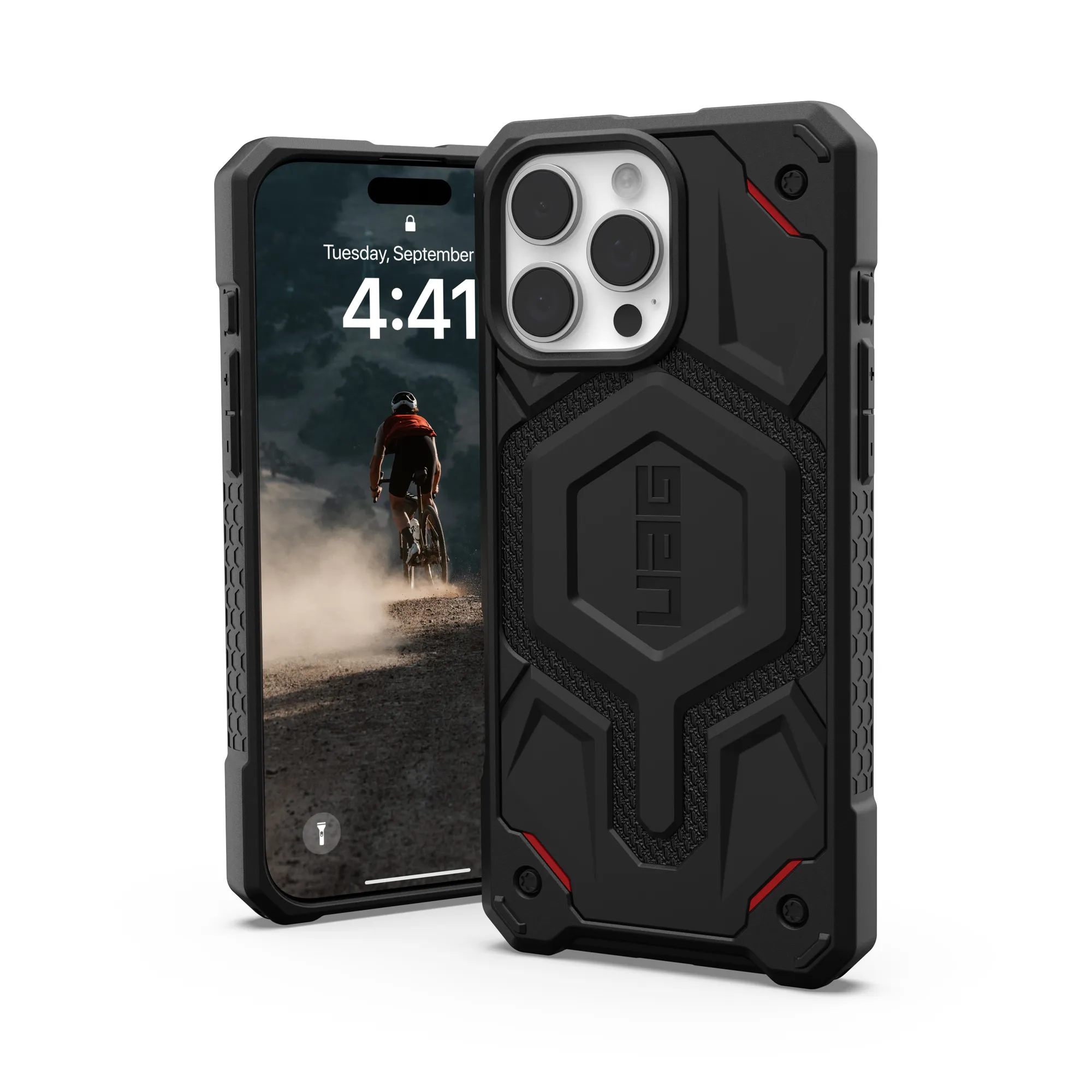 UAG Monarch Pro Kevlar iPhone 16 Pro Max tok - fekete