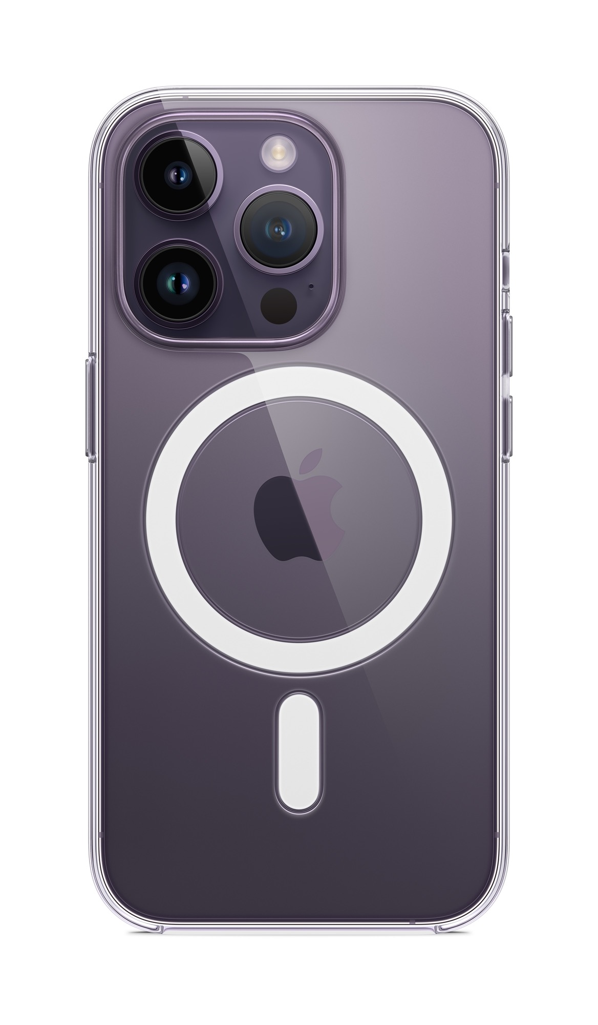 APPLE MagSafe-rögzítésű átlátszó iPhone 14 Pro tok
