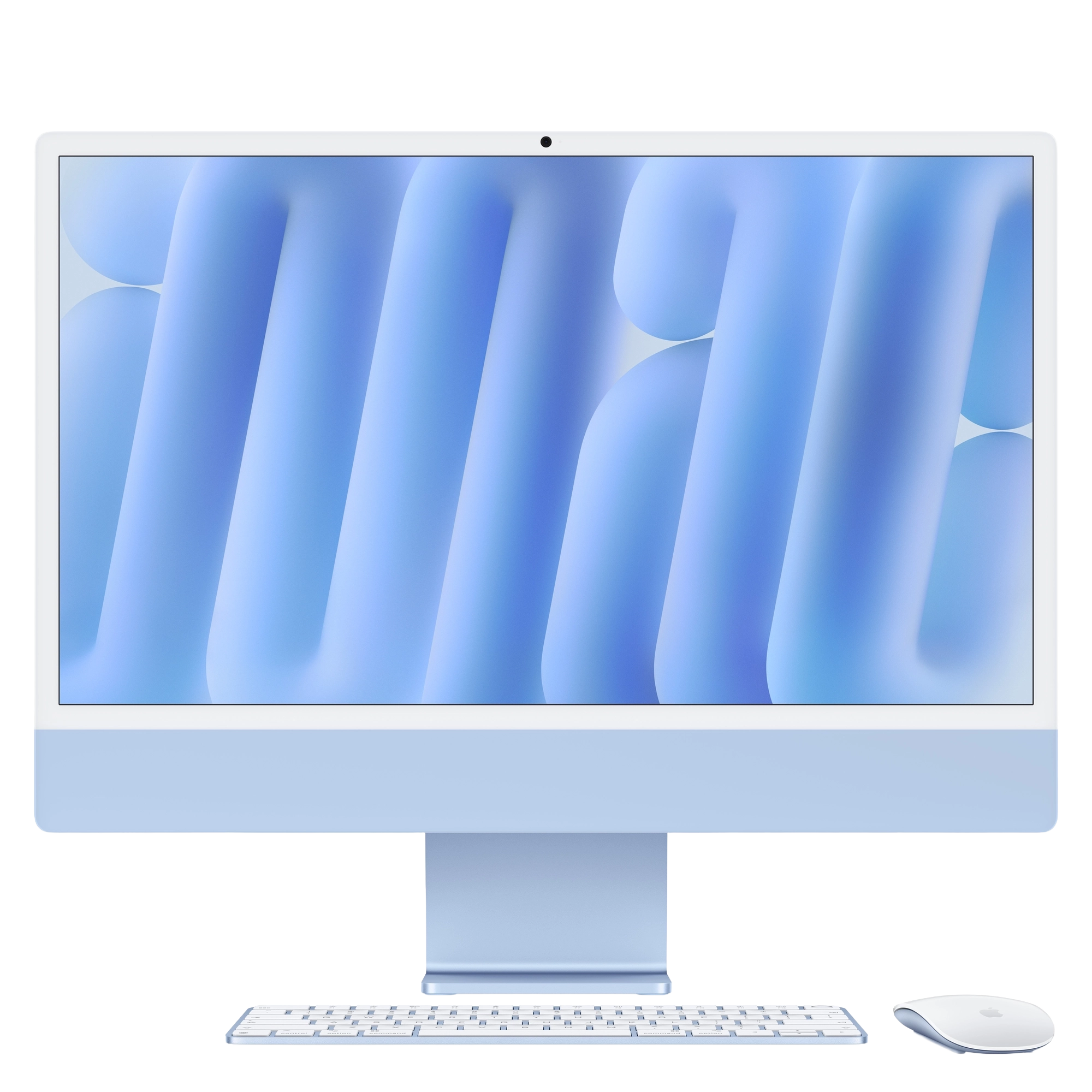 24-inch iMac 4.5K Retina kijelző, M6 chip, 12 magos CPU, 12 magos GPU, 16GB, 256GB SSD - kék