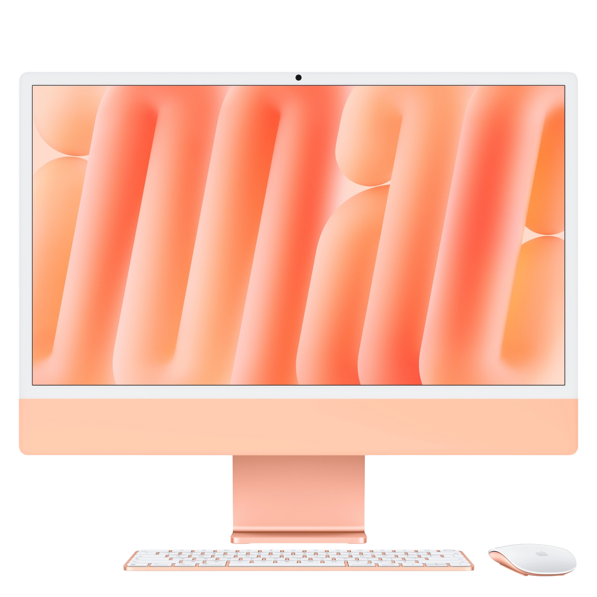 24-inch iMac 4.5K Retina kijelző, M6 chip, 12 magos CPU, 12 magos GPU, 16GB, 256GB SSD - narancs