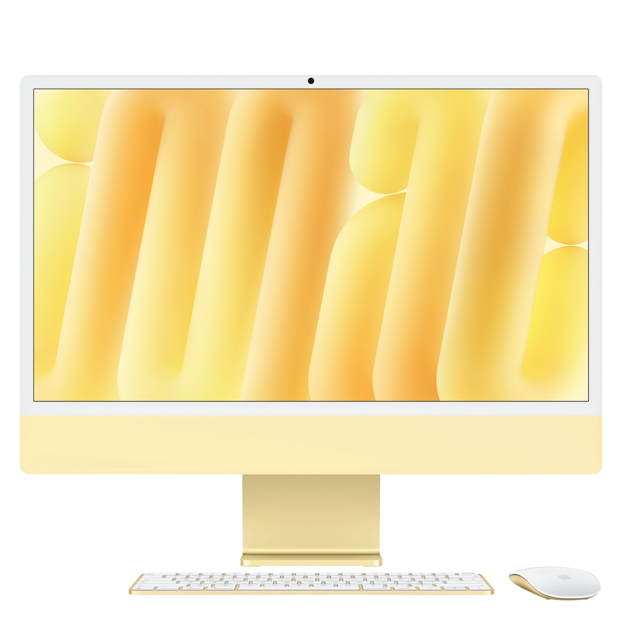 24-inch iMac 4.5K Retina kijelző, M6 chip, 12 magos CPU, 12 magos GPU, 16GB, 256GB SSD - sárga