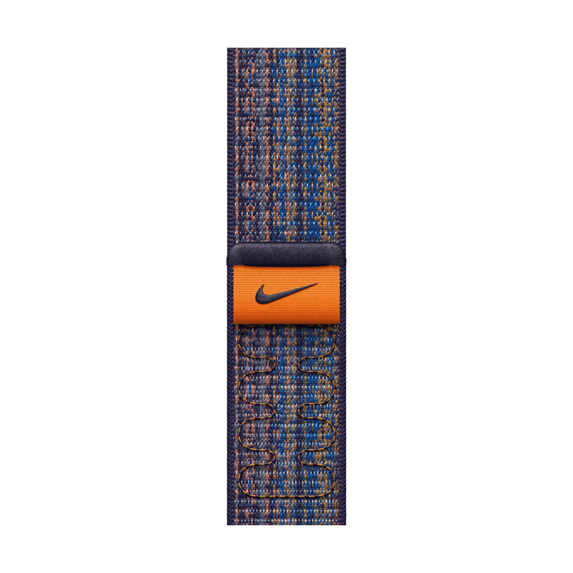 APPLE Watch 45mm-es Nike sportpánt - Game Royal színű-narancs
