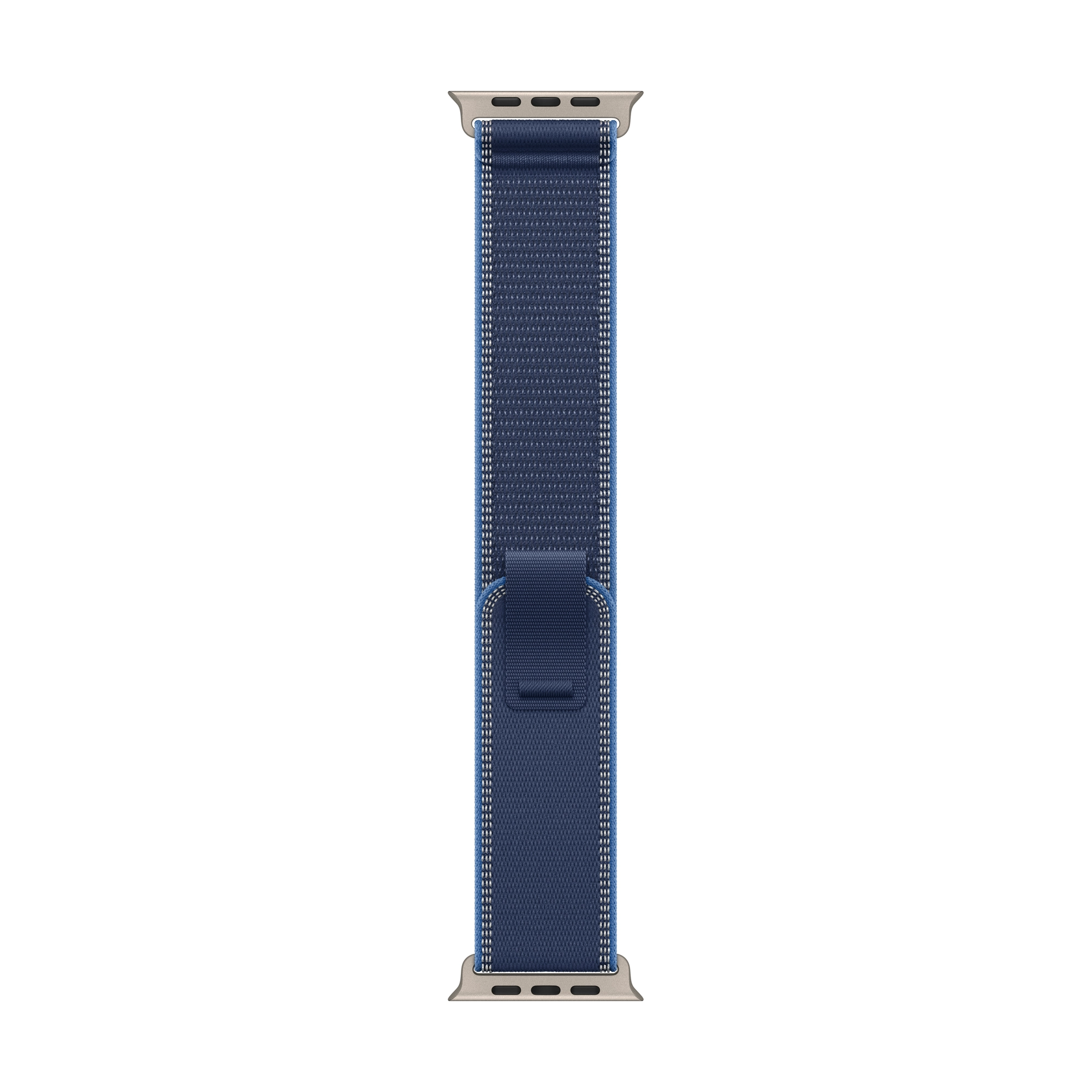 49 mm-es kék-élénkkék Terep pánt – S/M – natúr titán