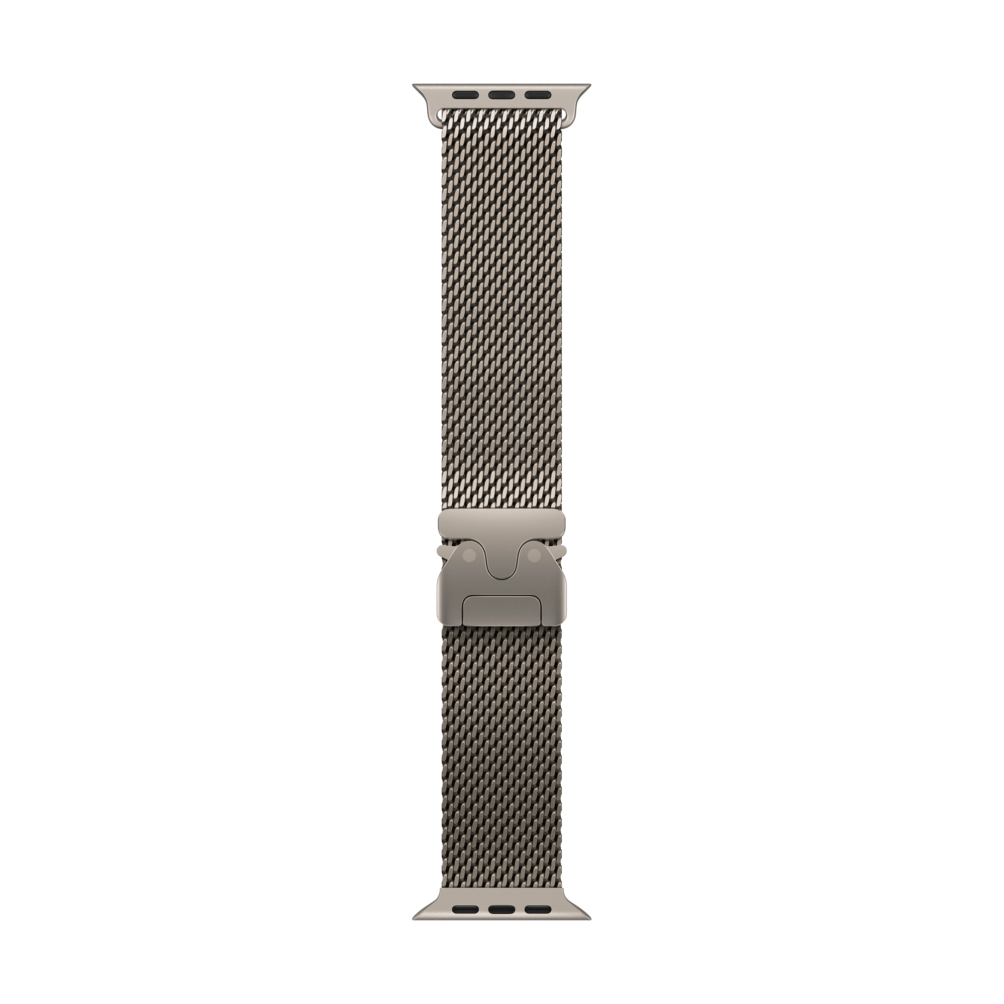 49 mm-es natúr titán milánói szíj – L