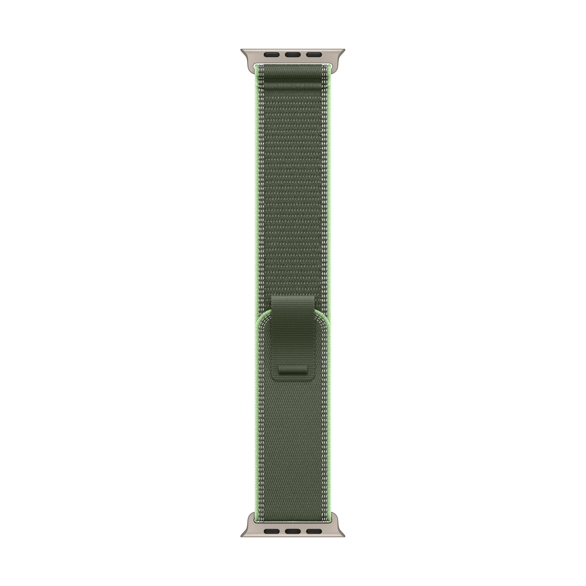 49 mm-es zöld-élénk neonzöld Terep pánt – S/M – natúr titán