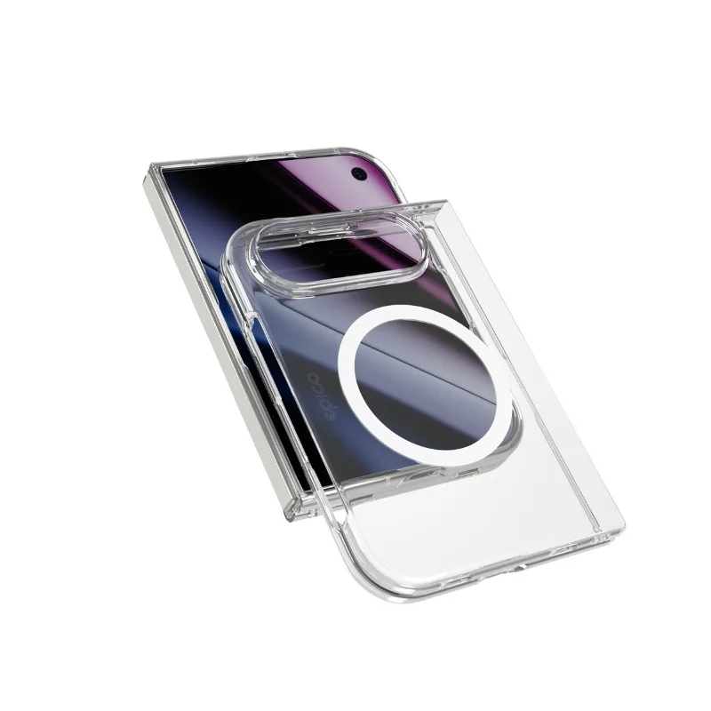 Epico HeroSlim Mag+ Case for iPhone Duo, Qi2 & MagSafe Compatible, Camera Protection - Transparent