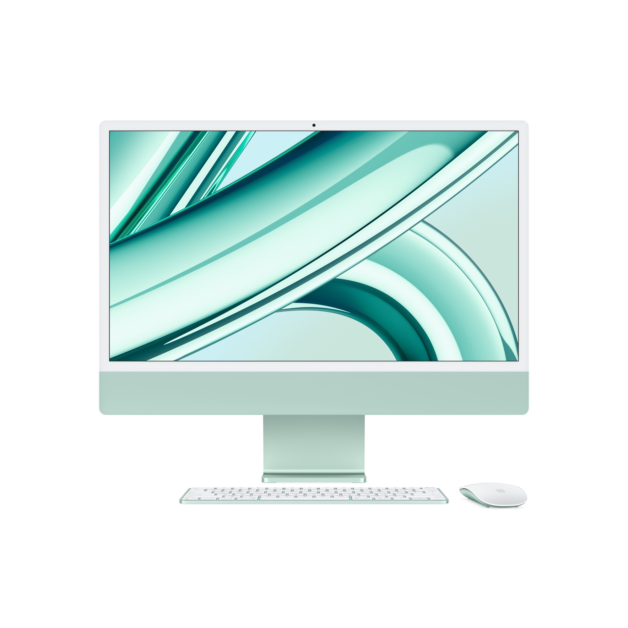 24-inch iMac 4.5K Retina kijelzővel, M3 chippel, 8 magos CPU, 10 magos GPU, 256GB SSD - zöld