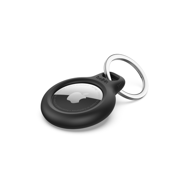 Belkin AirTag tartó tok kulcstartóval - fekete