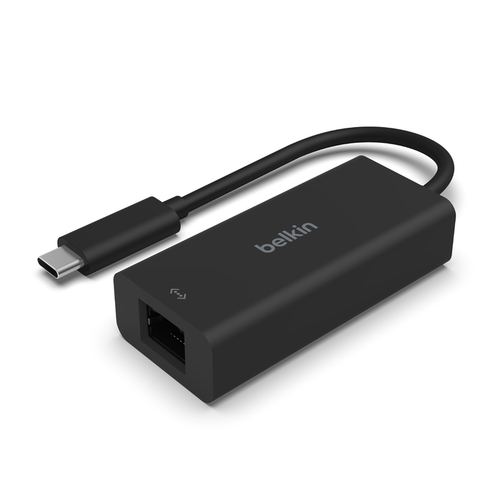 Belkin CONNECT Adapter USB4 to 2.5GB Ethernet Adapter - Fekete