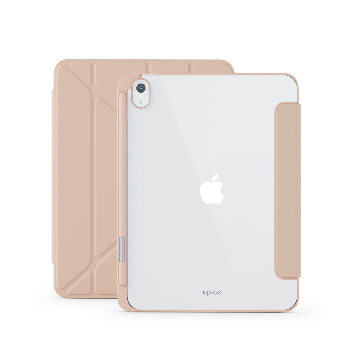 EPICO Hero Flip Apple iPad 10,9" tok - rózsaszín