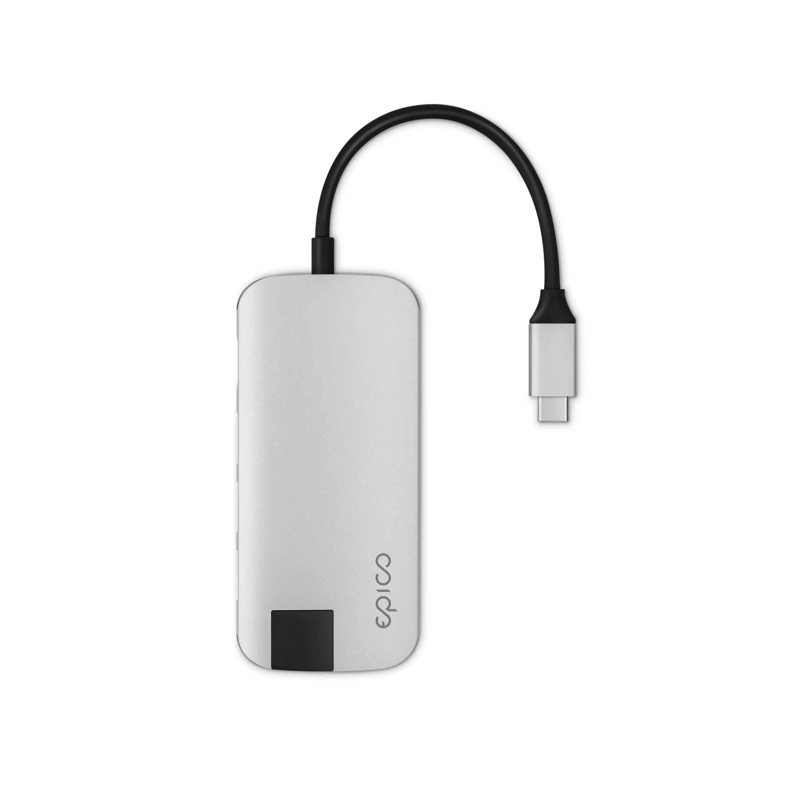 EPICO TYPE-C Multimedia Hub with 4K HDMI & Ethernet (2019) - Silver