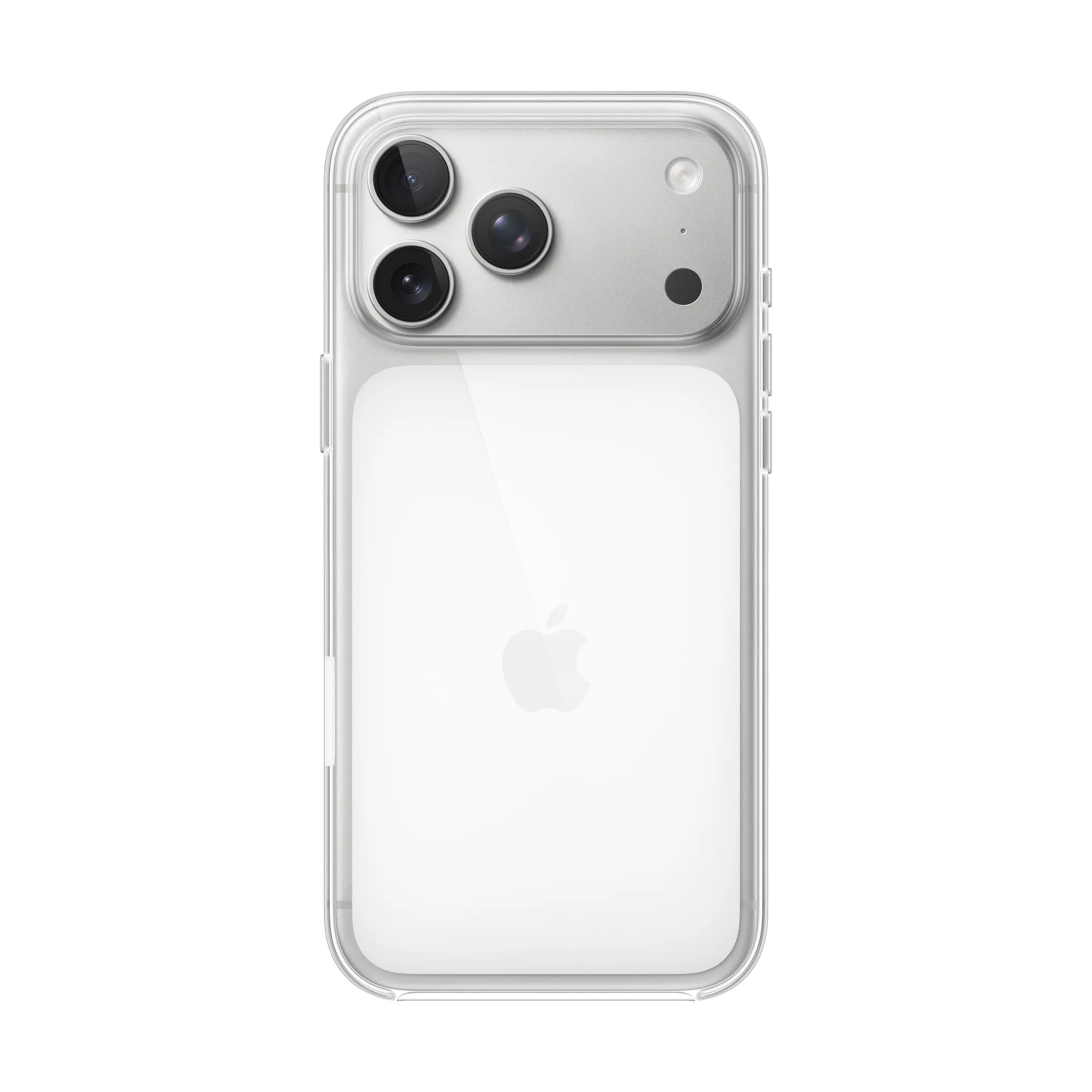MagSafe-rögzítésű átlátszó iPhone 17 Pro Max-tok