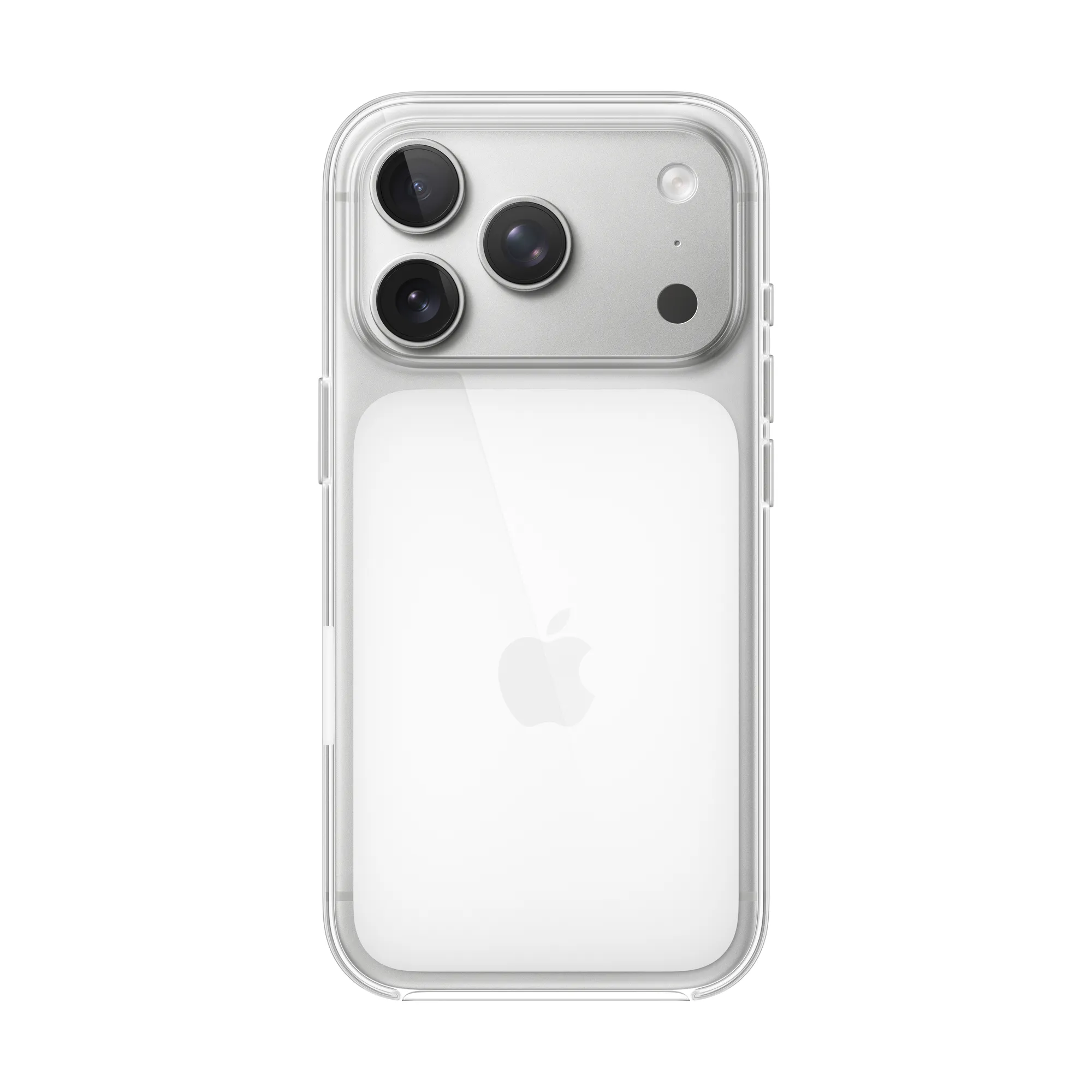MagSafe-rögzítésű átlátszó iPhone 17 Pro-tok