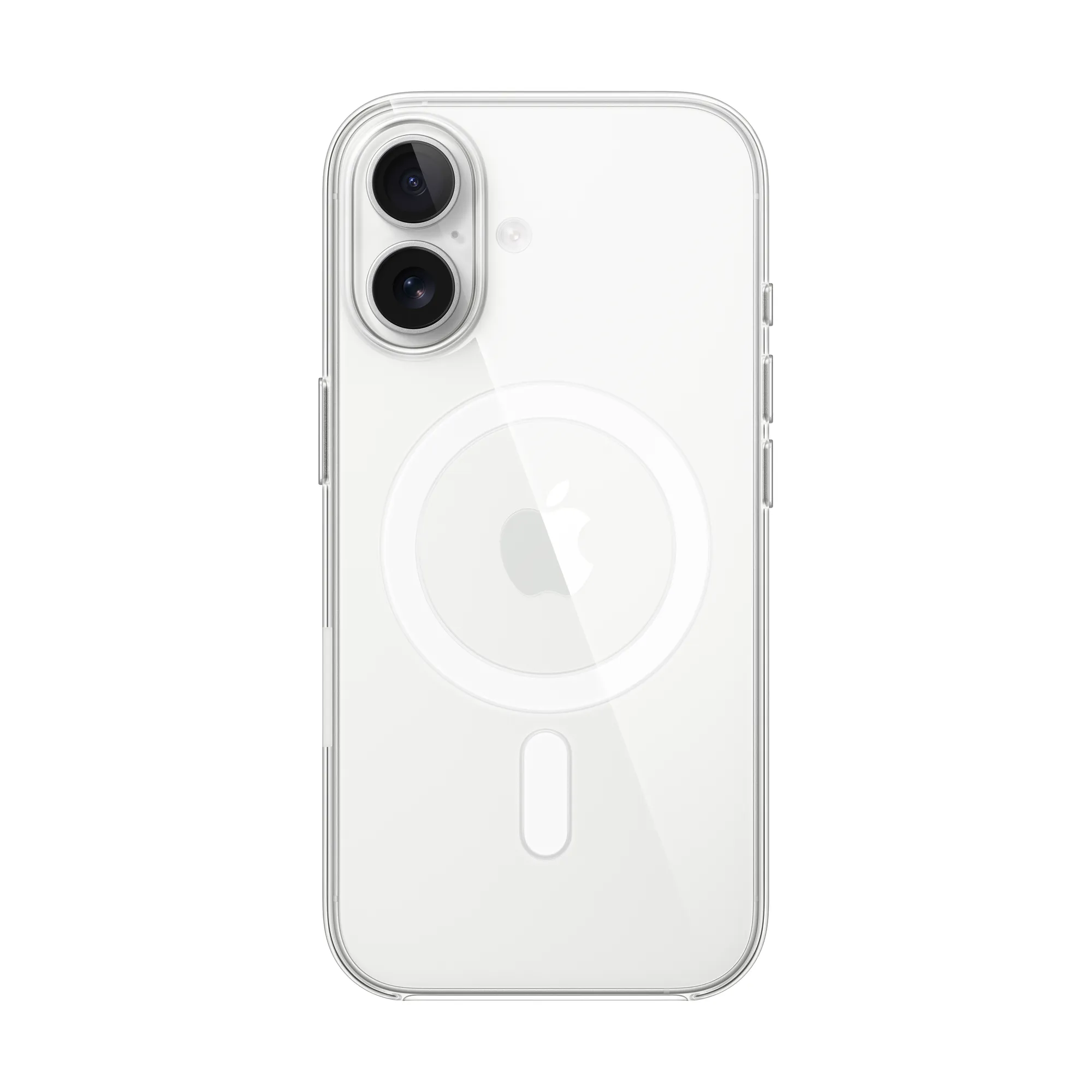 MagSafe-rögzítésű átlátszó iPhone 17-tok