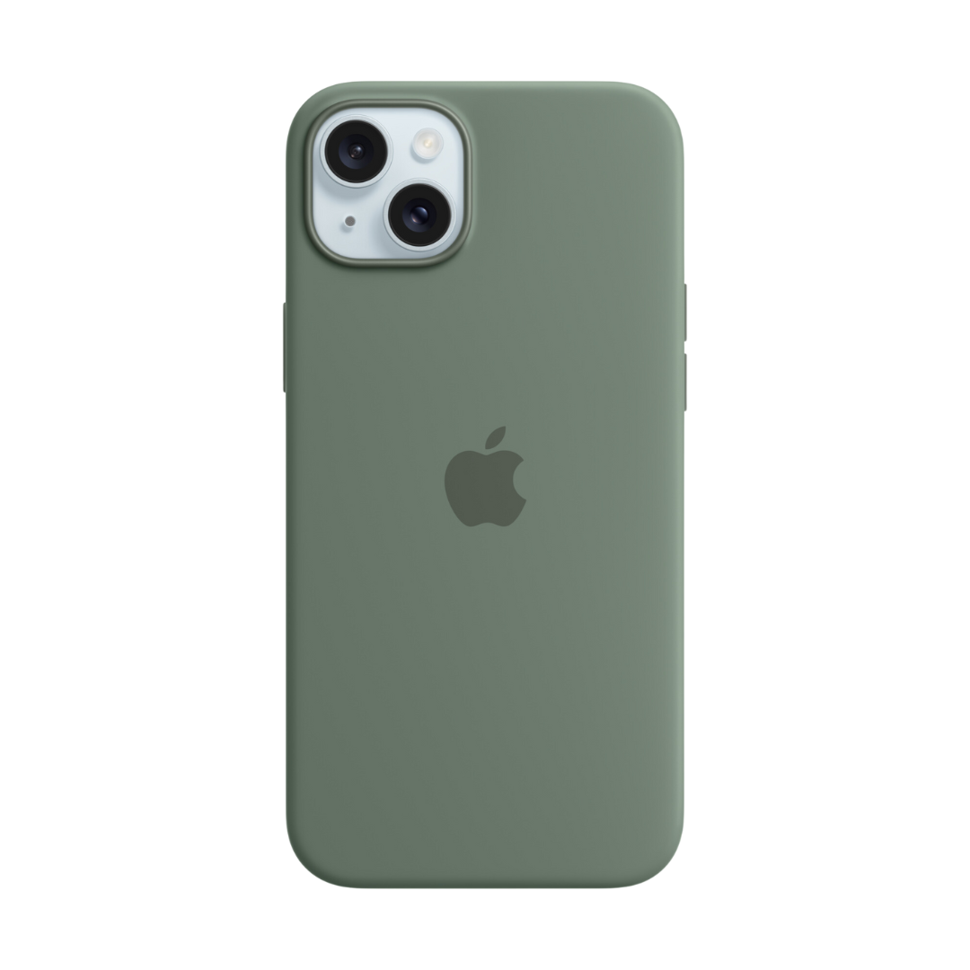 MagSafe-rögzítésű iPhone 15 Plus-szilikontok