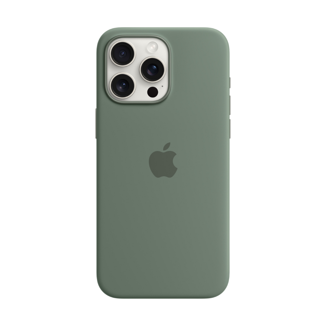MagSafe-rögzítésű iPhone 15 Pro Max-szilikontok