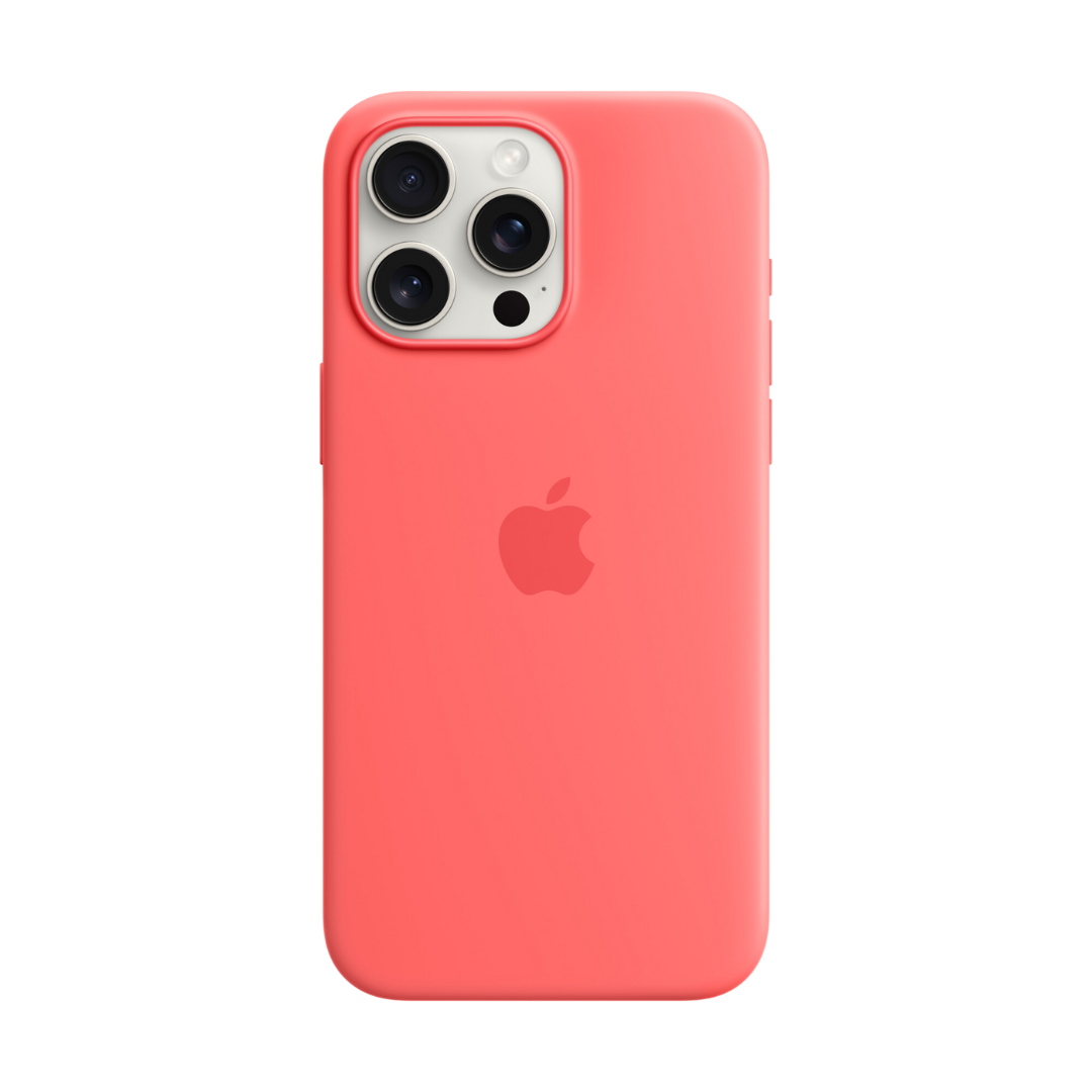 MagSafe-rögzítésű iPhone 15 Pro Max-szilikontok