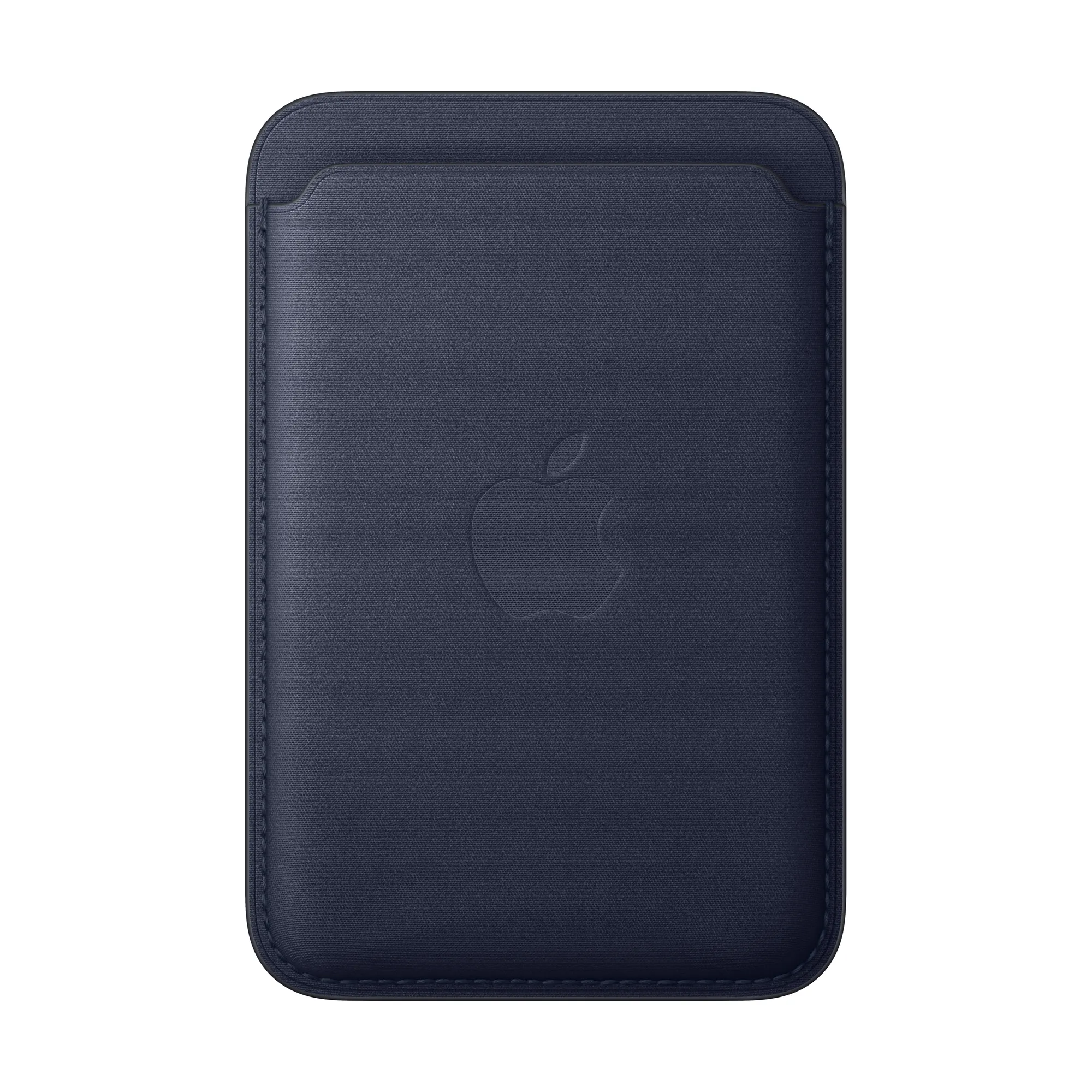 MagSafe-rögzítésű iPhone FineWoven-szövettárca – tengerészkék
