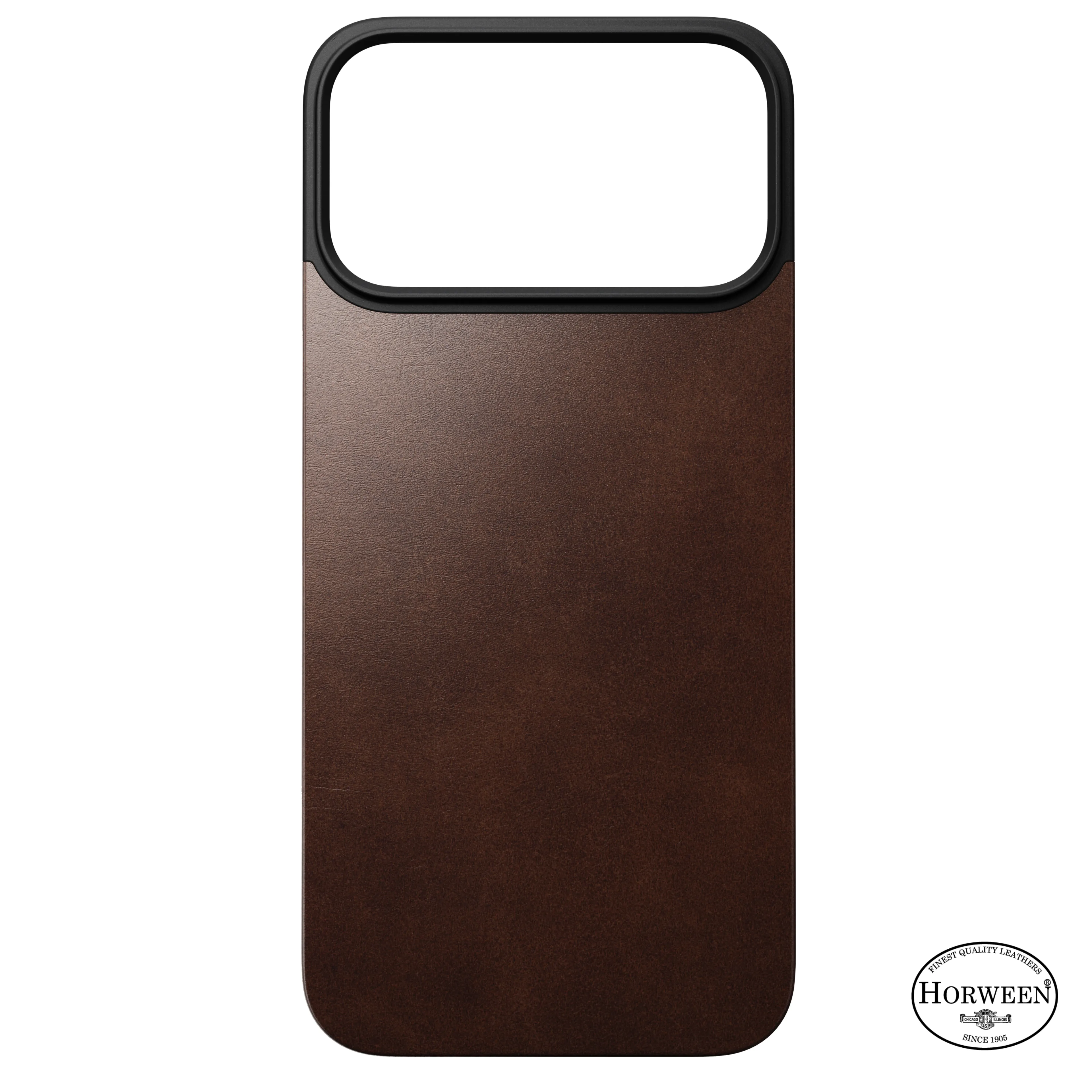 NOMAD iPhone 17 Pro Max MagSafe bőr hátlap - barna