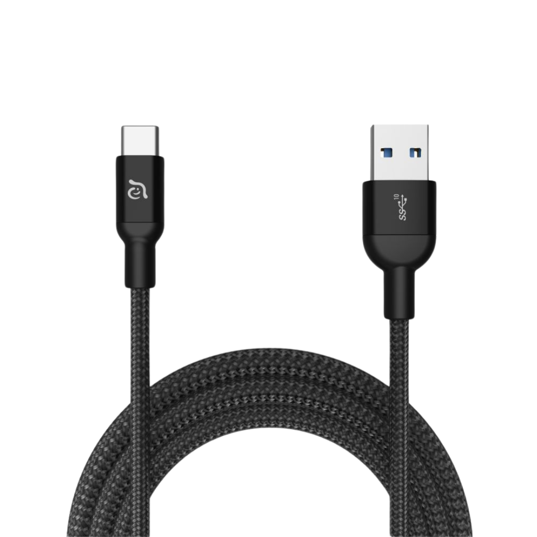 ADAM ELEMENTS Casa M100+ USB-C USB-A kábel - fekete