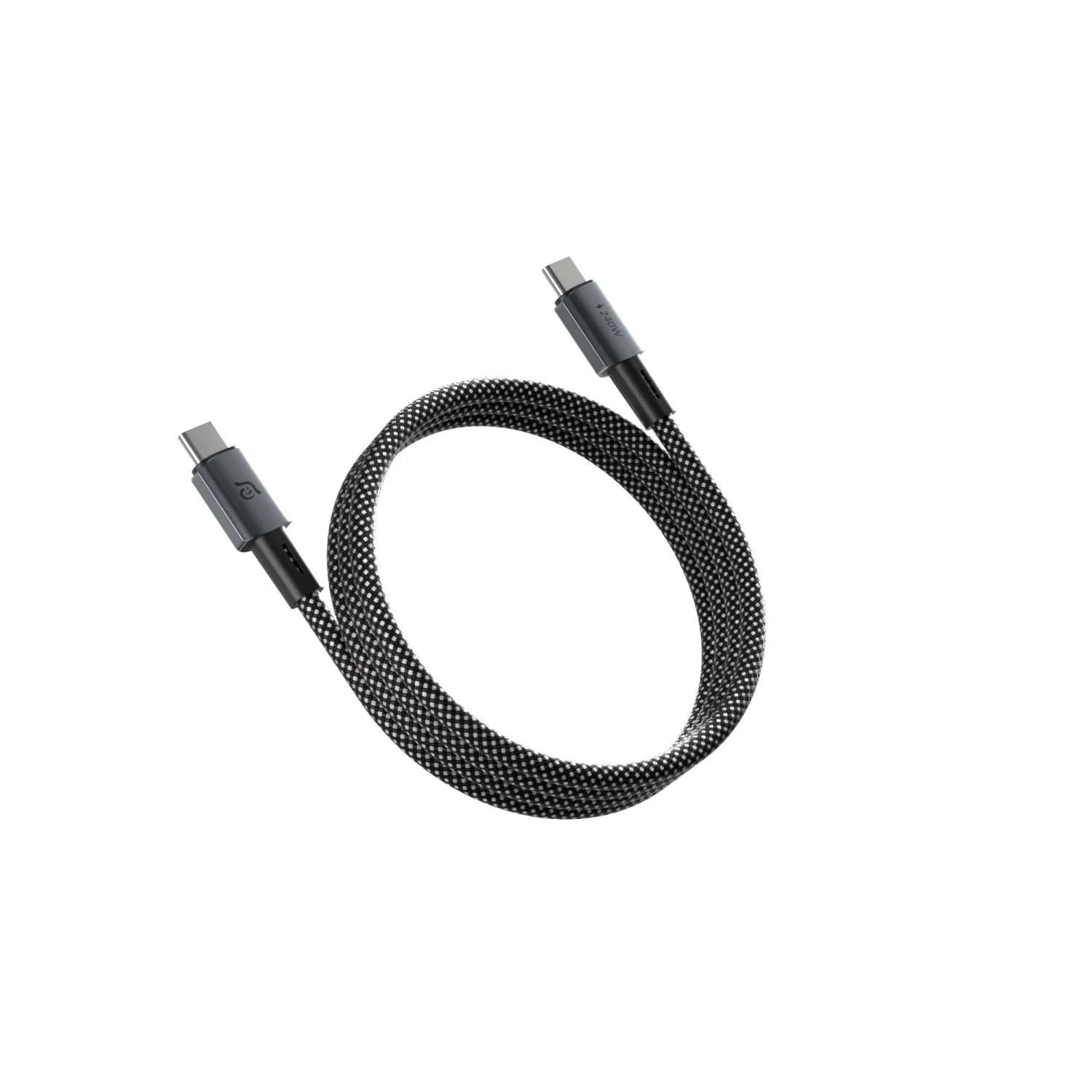 ADAM elements MP200 USB-C – USB-C 240W mágneses töltőkábel - fekete