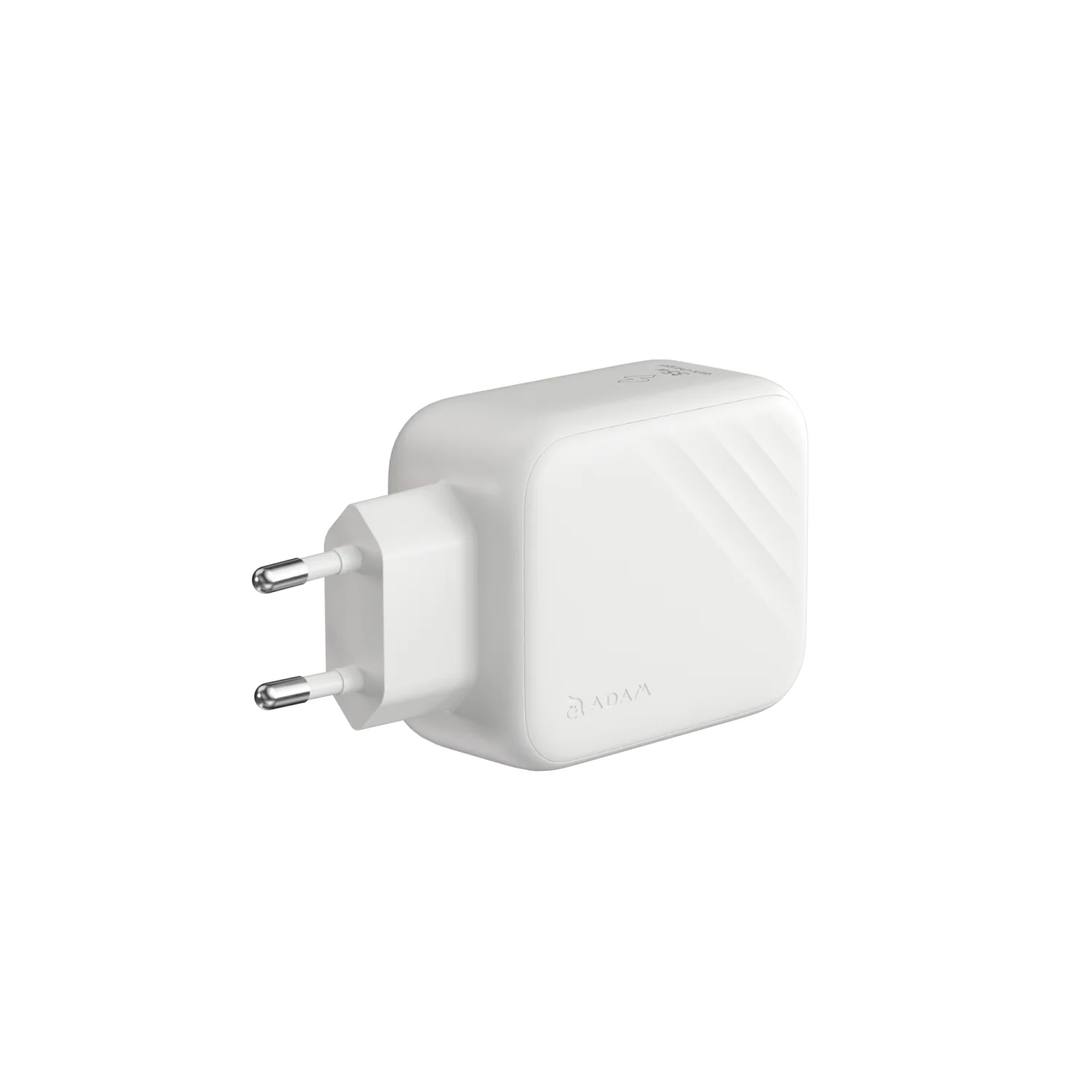 ADAM elements OMNIA L35 35W GaN hálózati töltő beépített USB-C kábellel - fehér