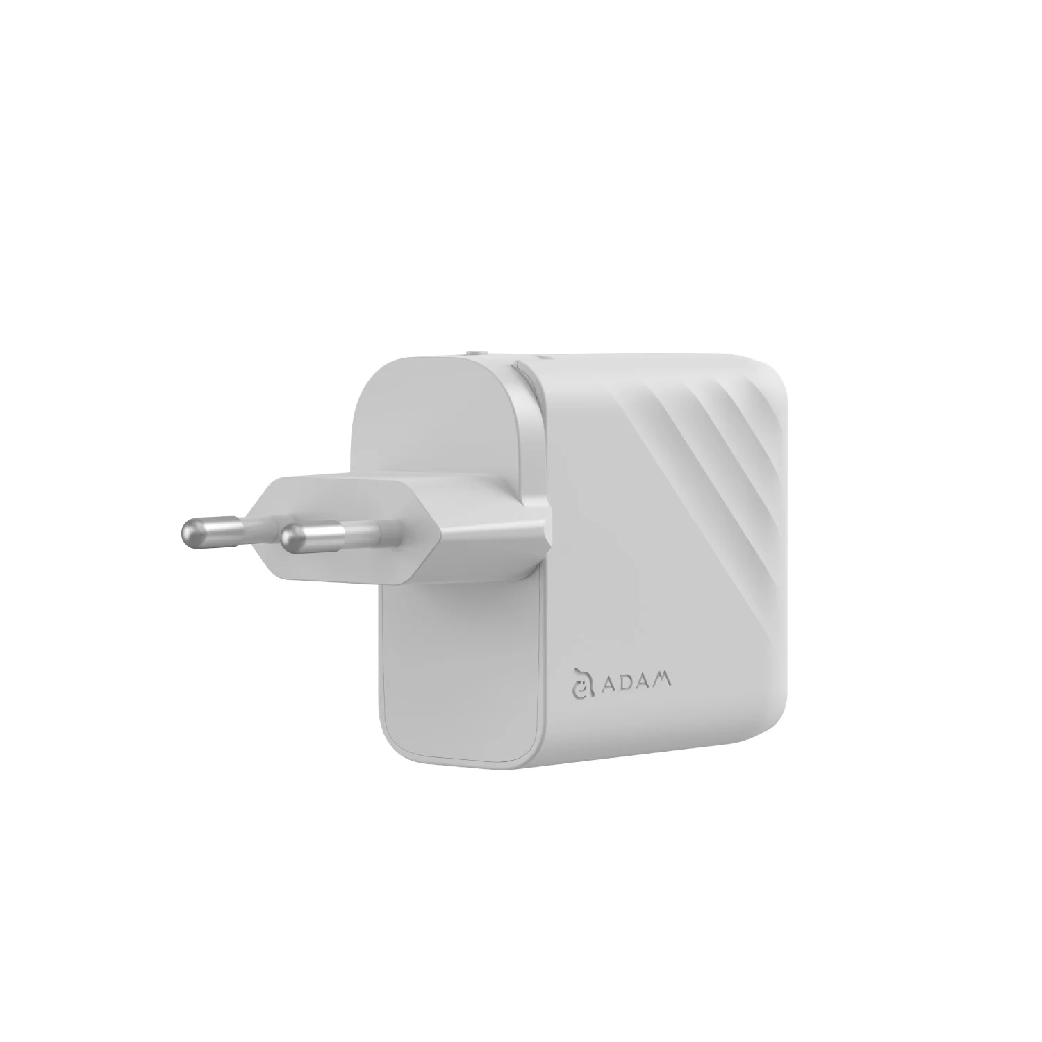 ADAM elements P67 GaN 67W 3 portos gyorstöltő fali hálózati adapter (utazó adapter) - fehér