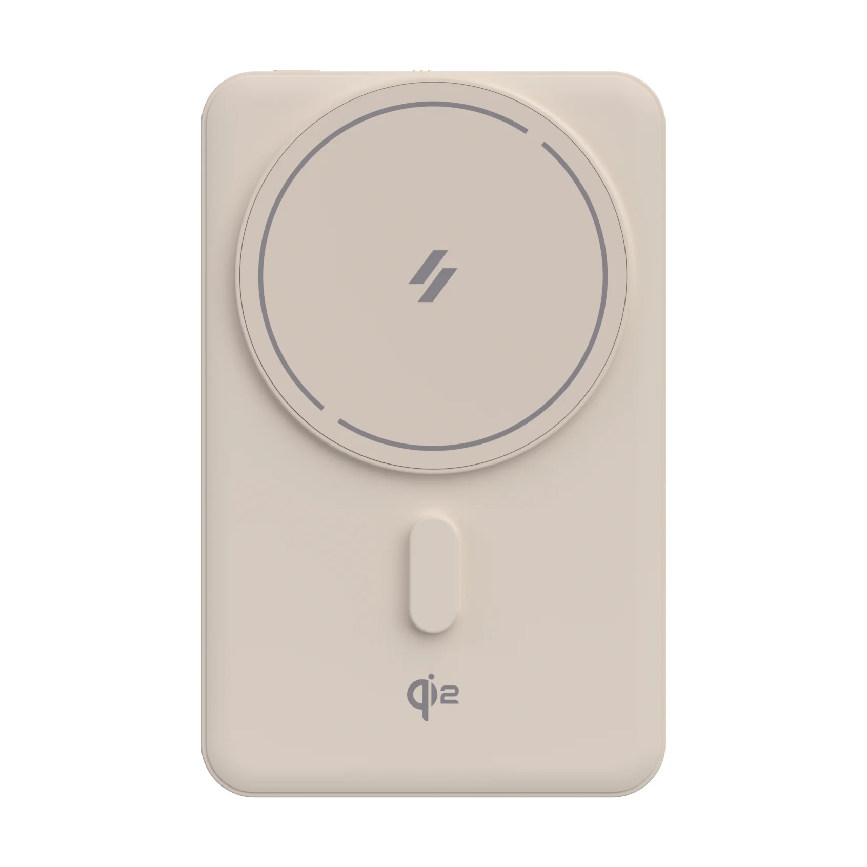 ADAM elements VIONTA D5 5000 mAh Qi2 solid-state powerbank állvánnyal